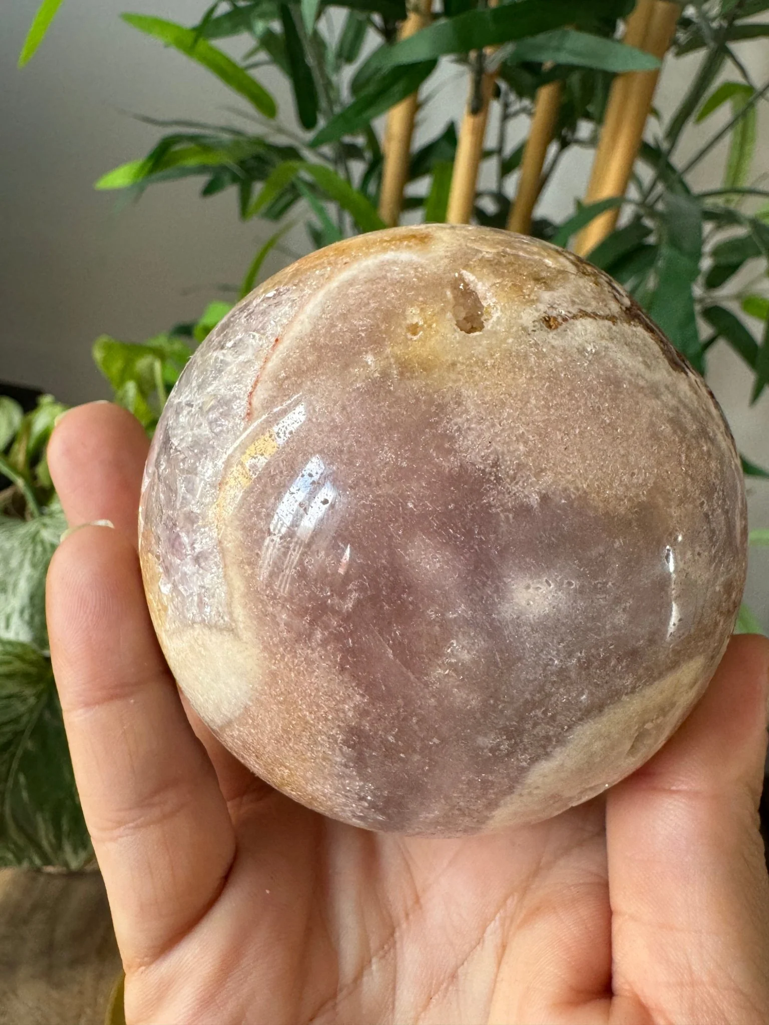 Pink Amethyst Sphere | 597g