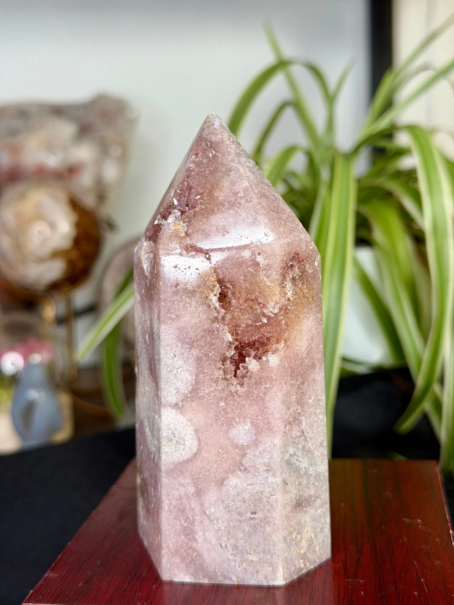 Pink Amethyst Tower |386g