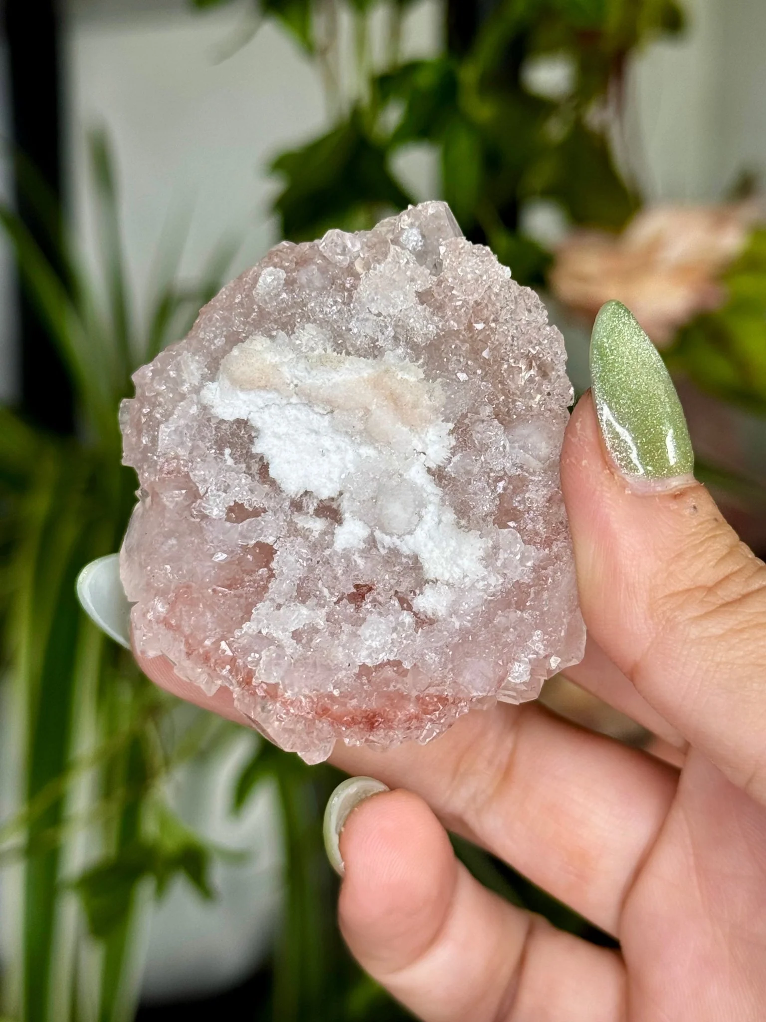 Pink Apophyllite Cluster | 57g