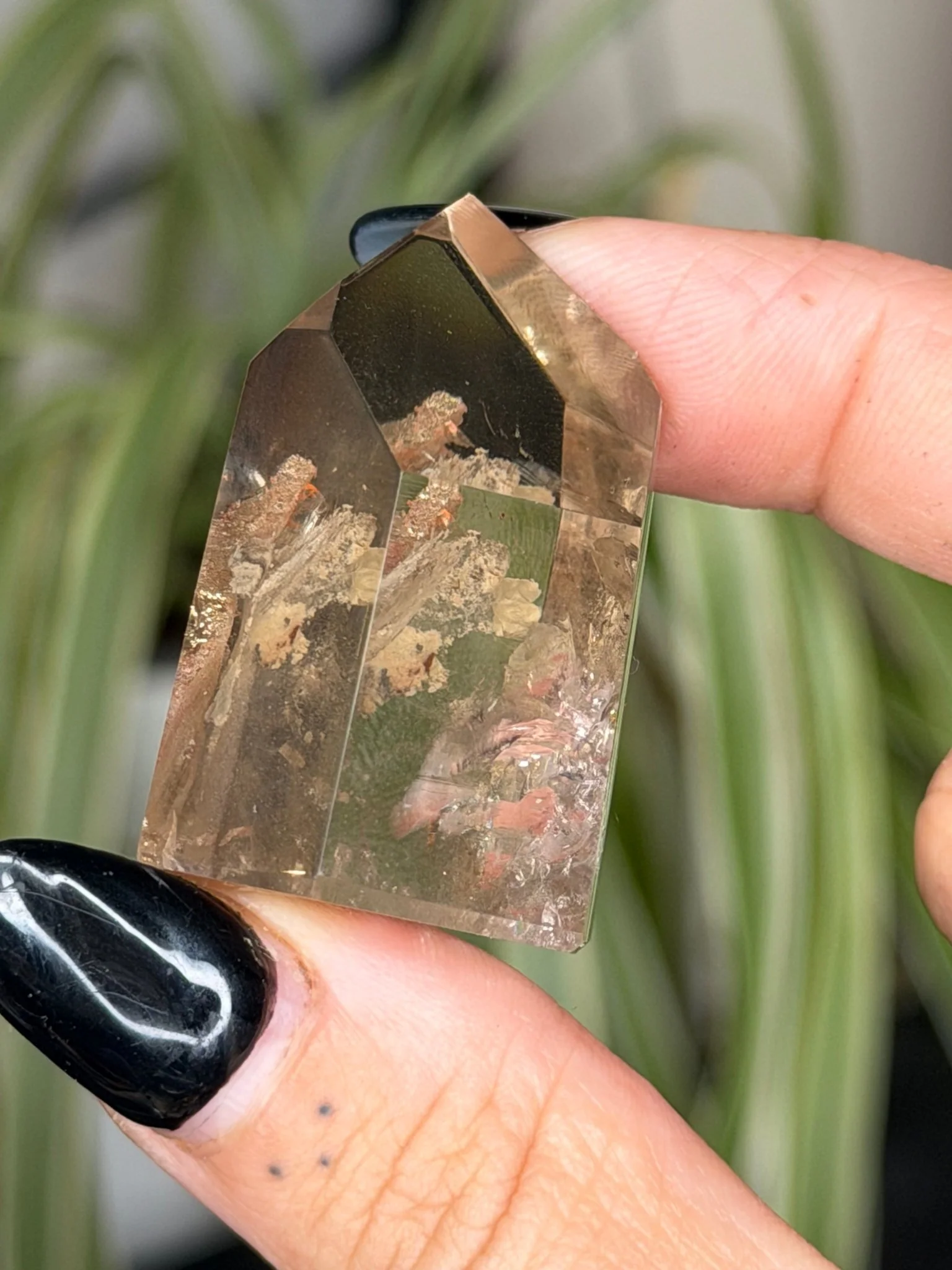 Mini Natural Brazilian Champagne Citrine Tower | 29g