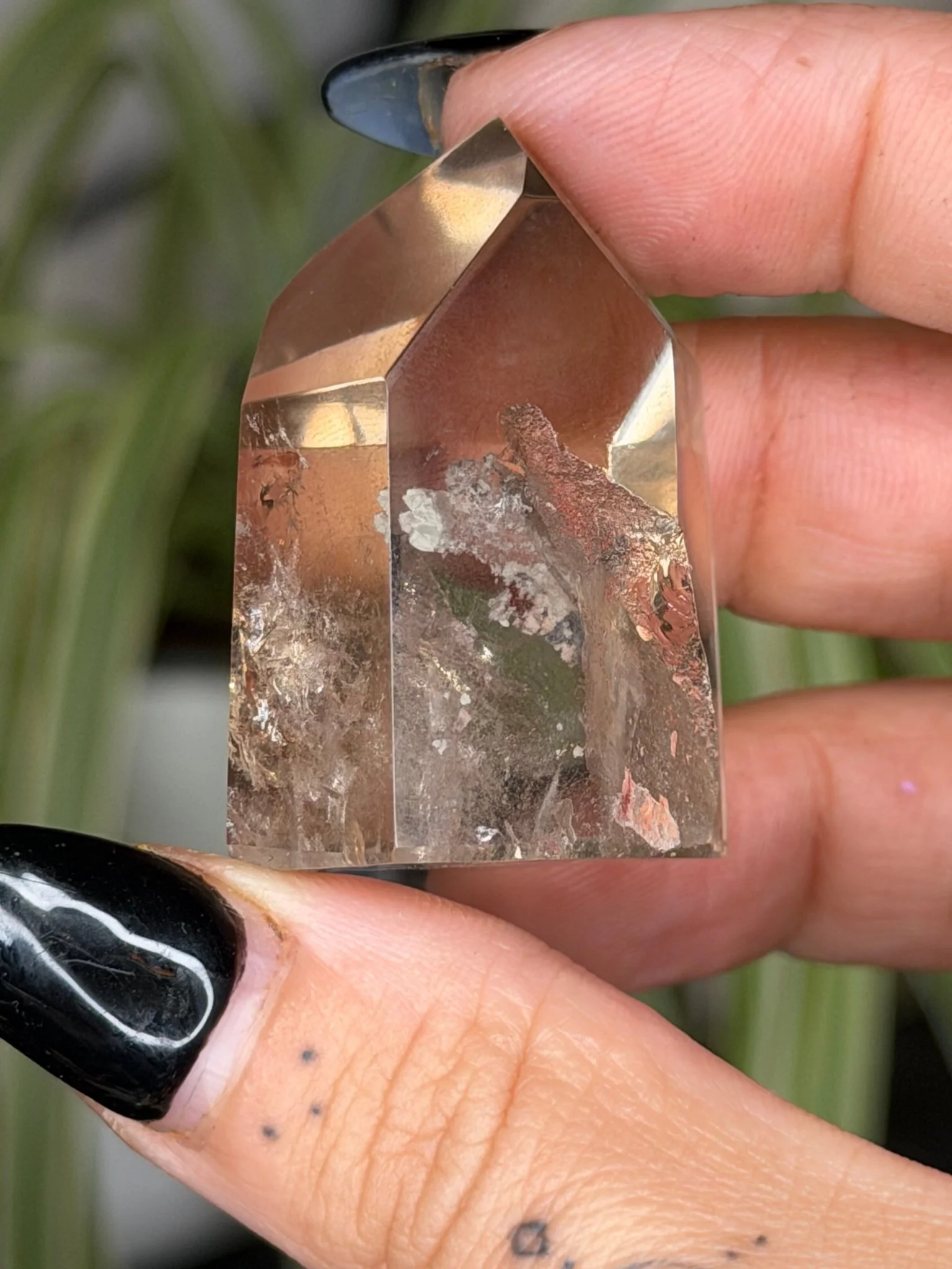 Mini Natural Brazilian Champagne Citrine Tower | 29g