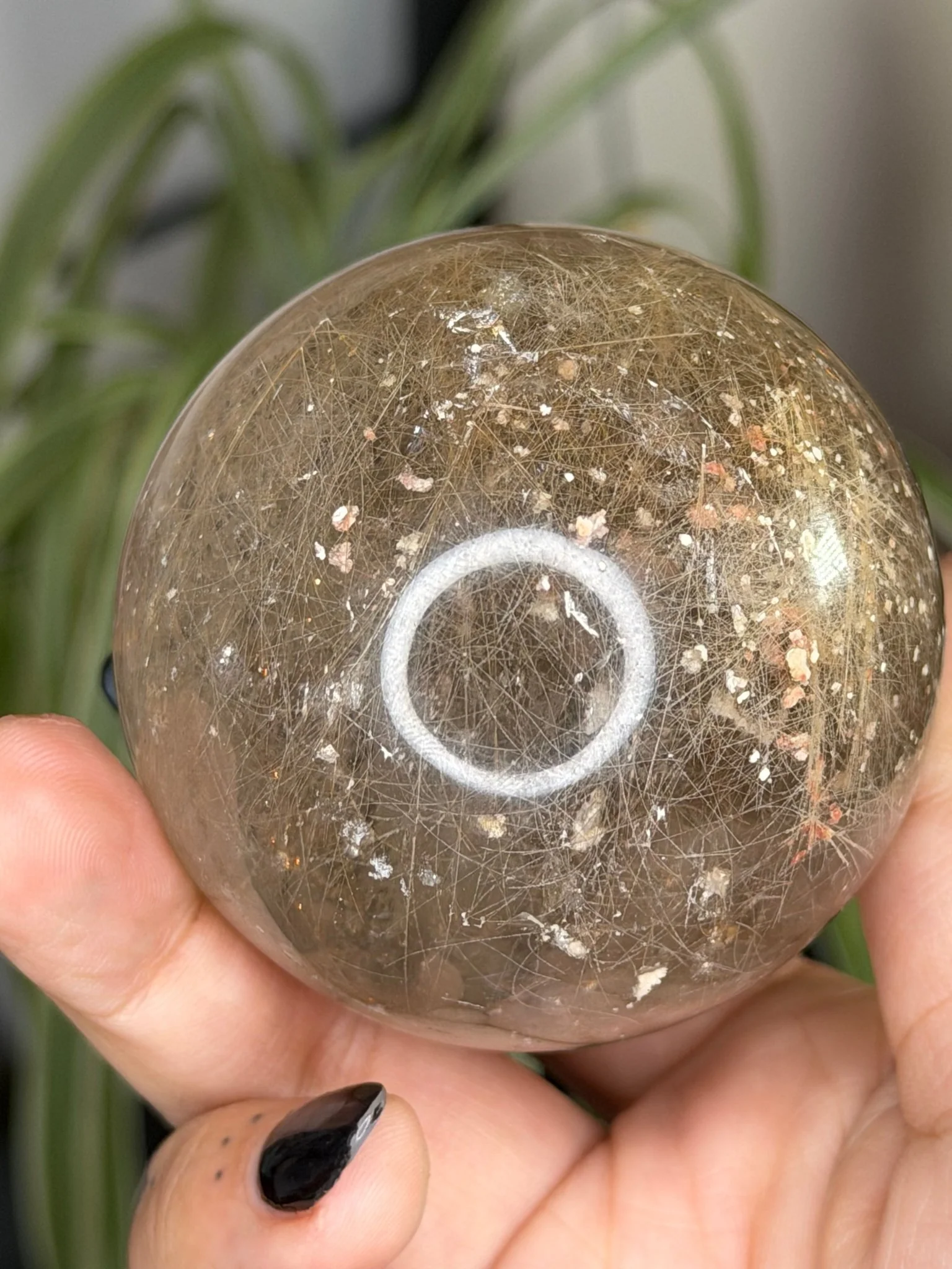Rutilated Quartz Sphere | 253g