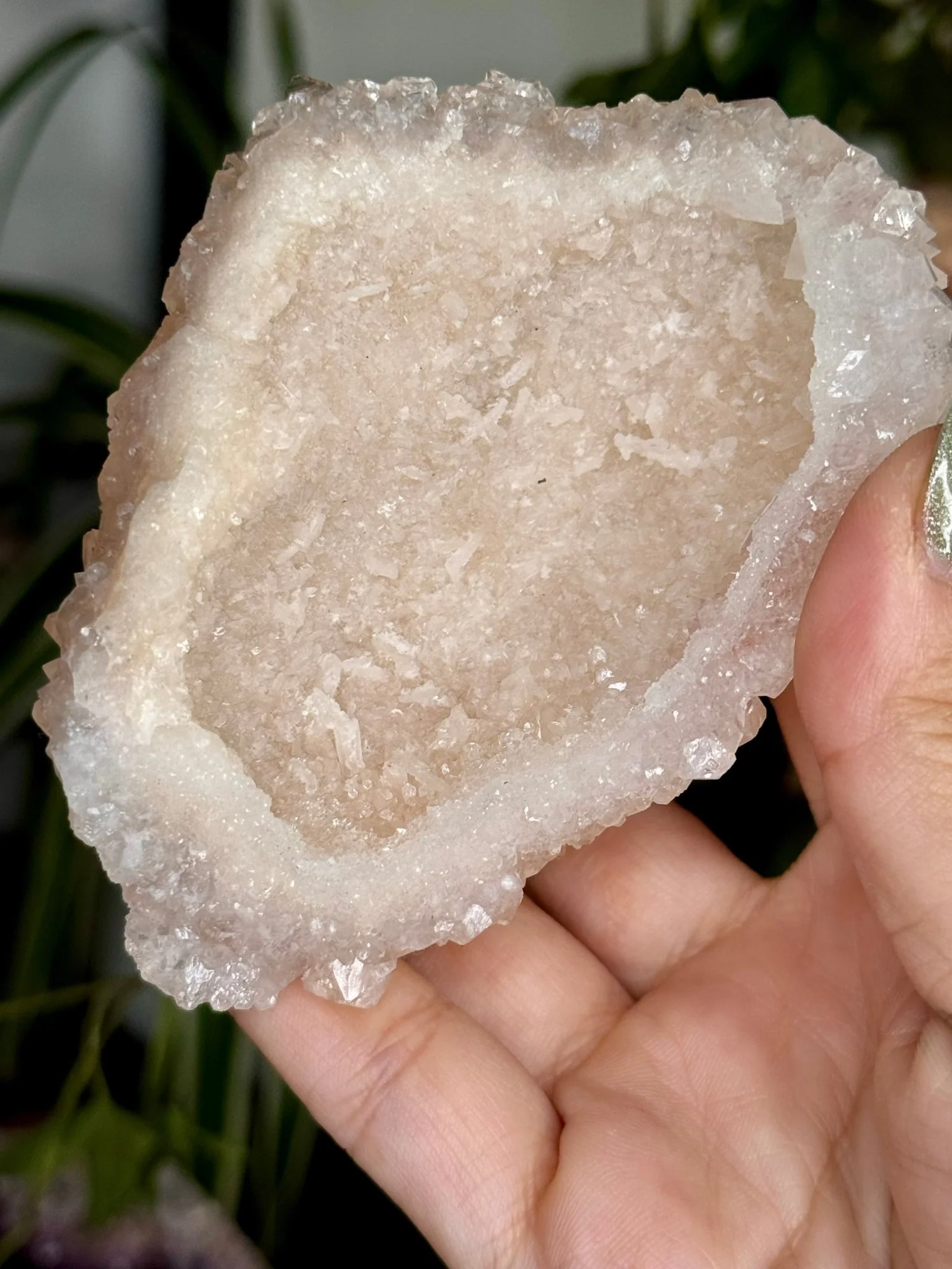 Pink Apophyllite Cluster | 129g