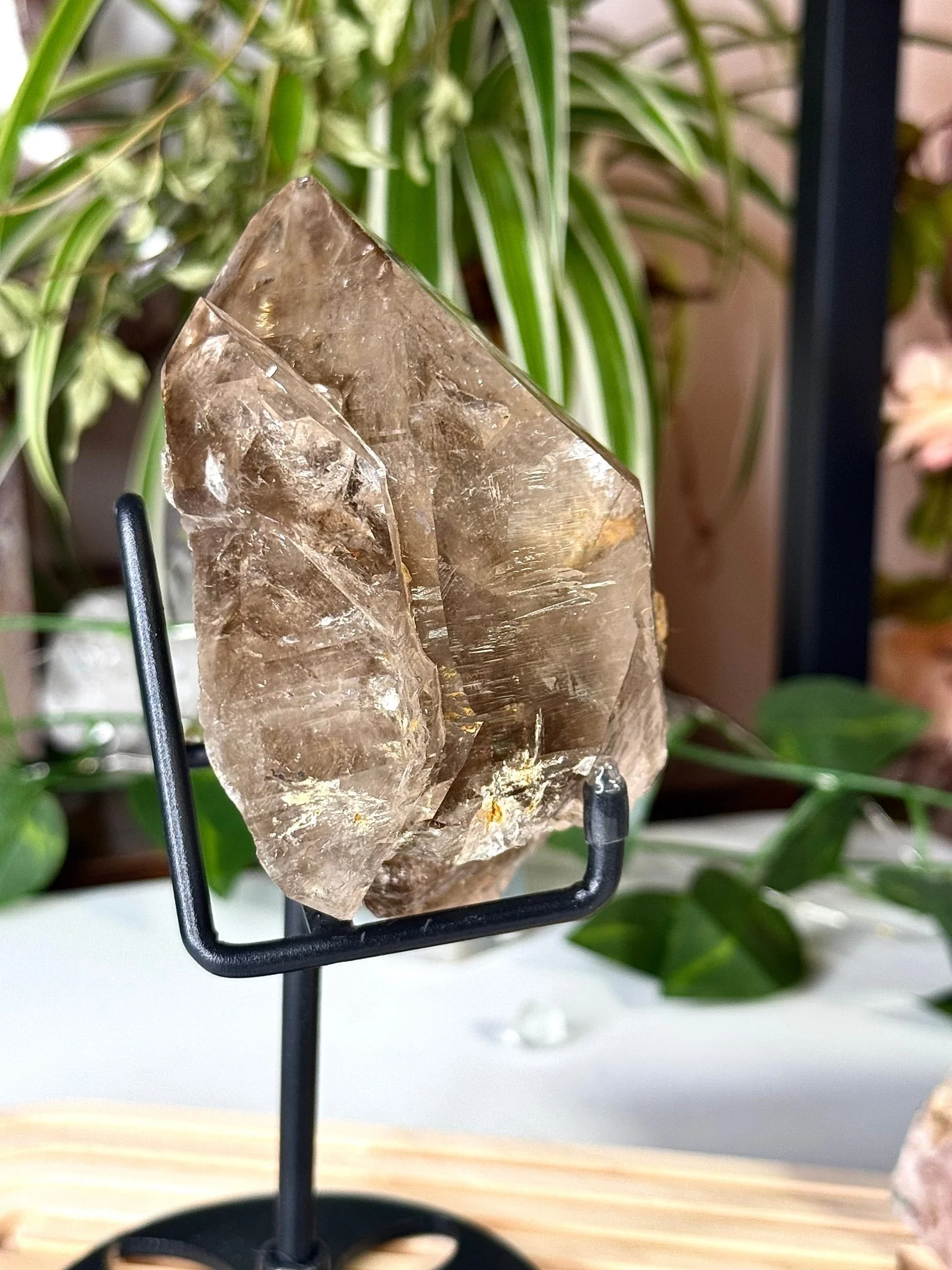 Statment Piece ~ Elestial Smokey Quartz | 575g
