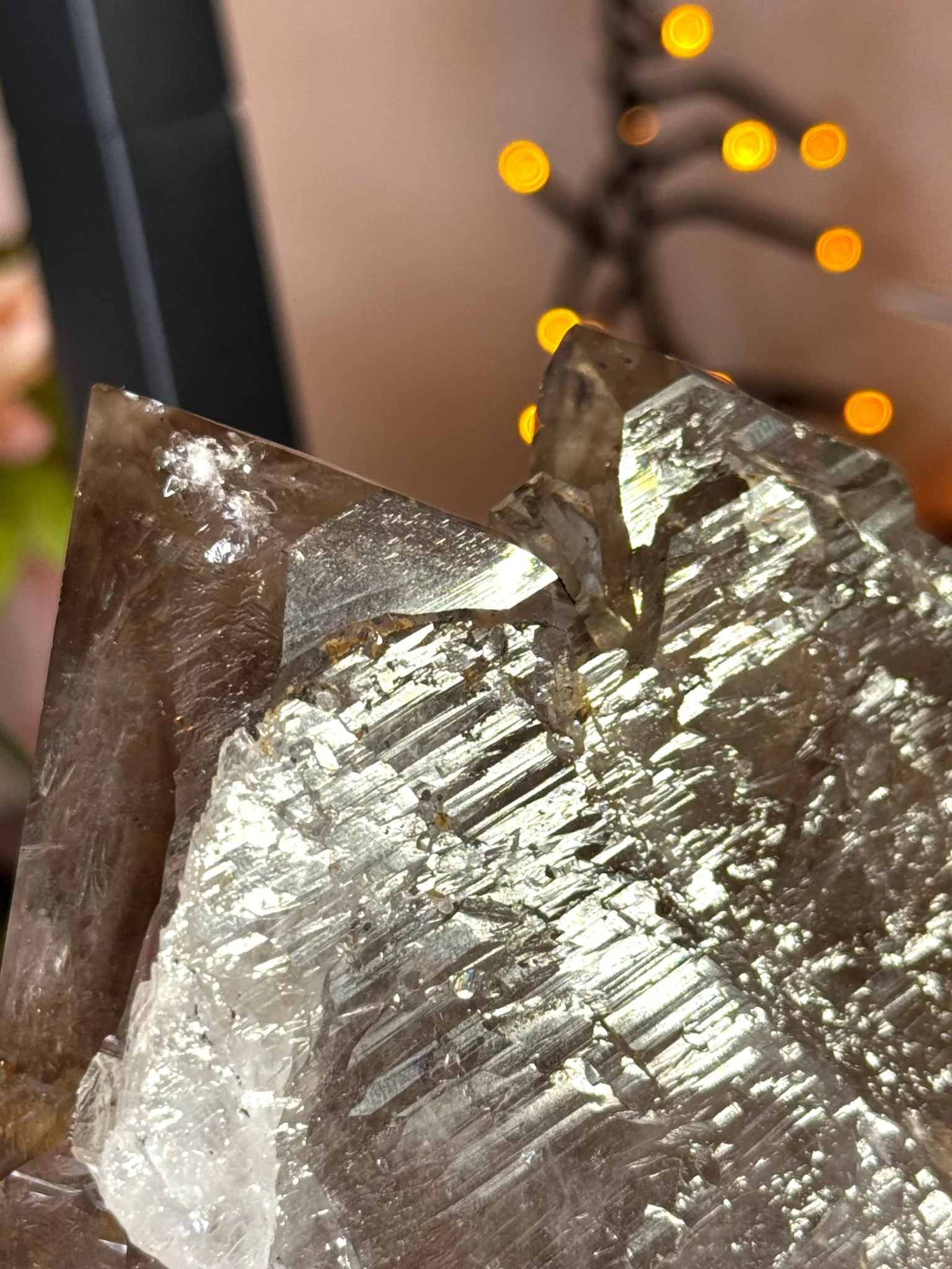 Statment Piece ~ Elestial Smokey Quartz | 575g