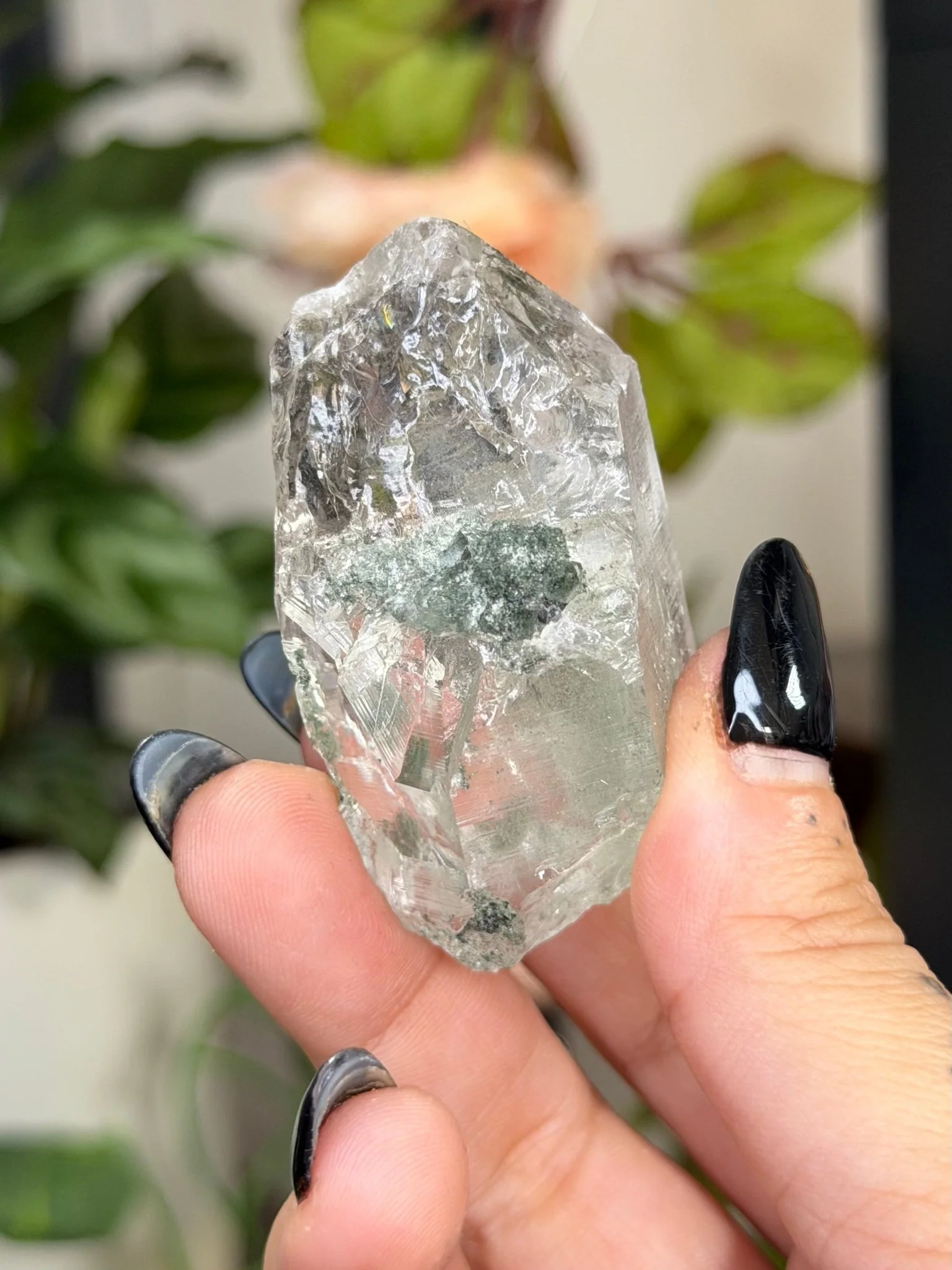 High Quality Himalayan Quartz with Chlorite Point | 49g