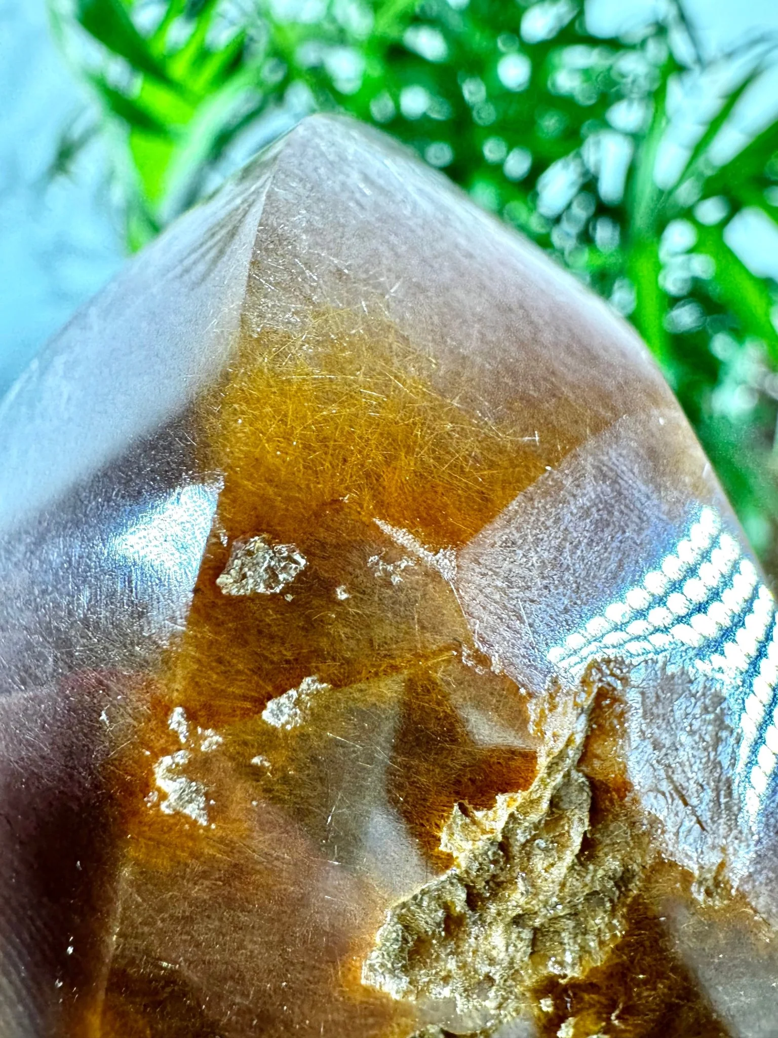 Extra Quality Golden & Red  Rutile Lens | 250g