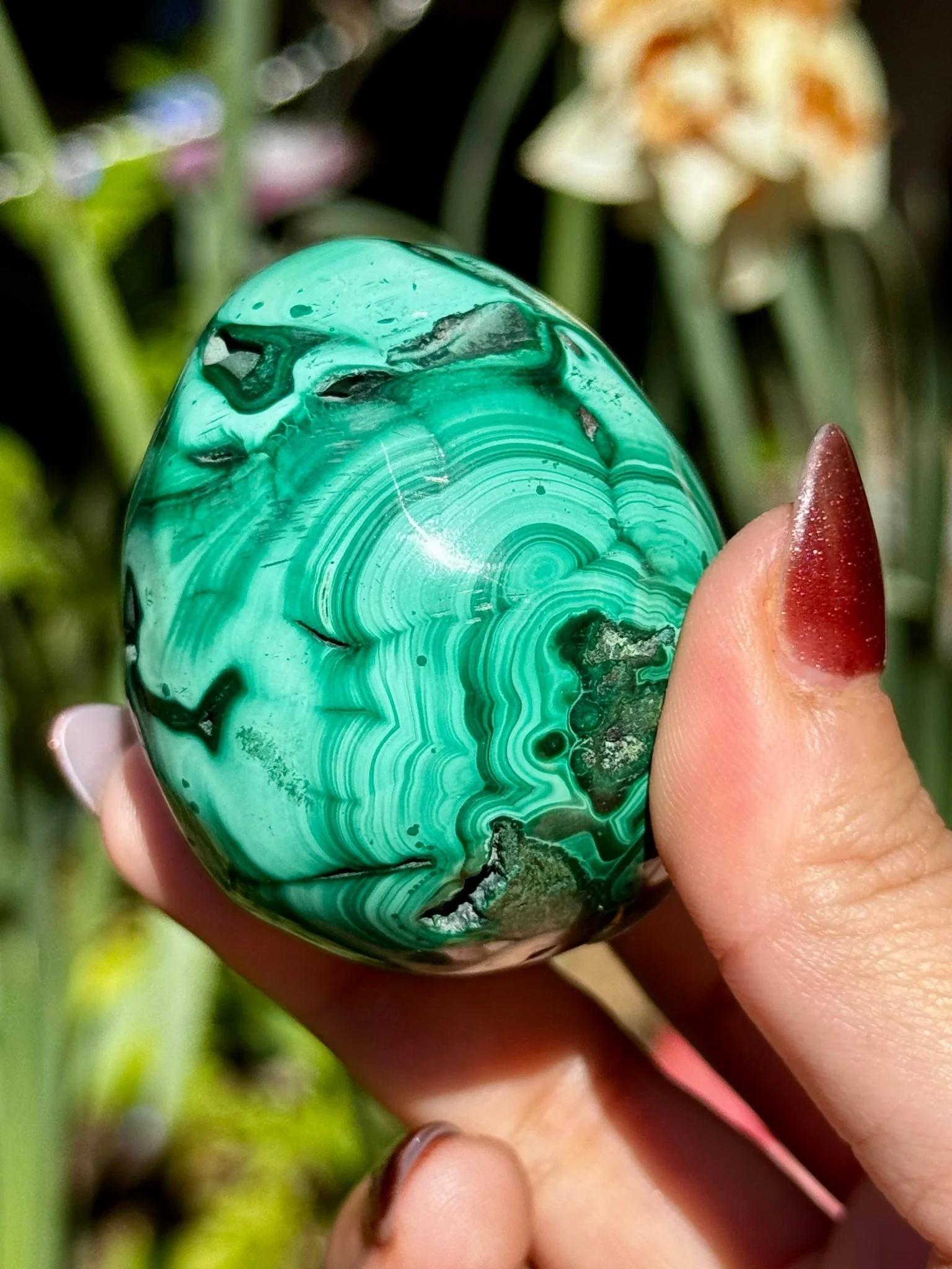 Malachite egg | 170g