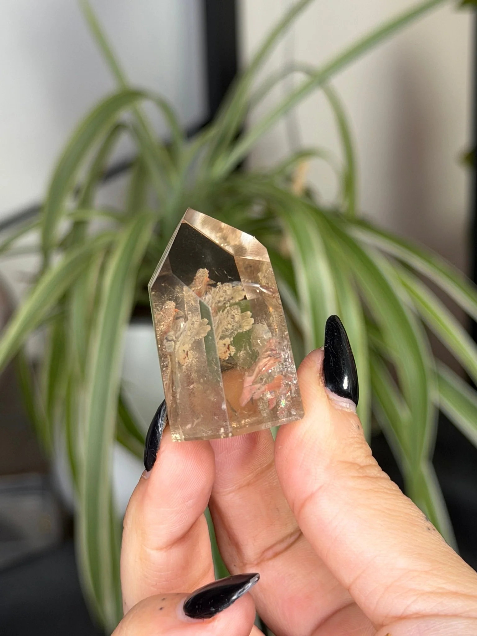 Mini Natural Brazilian Champagne Citrine Tower | 29g