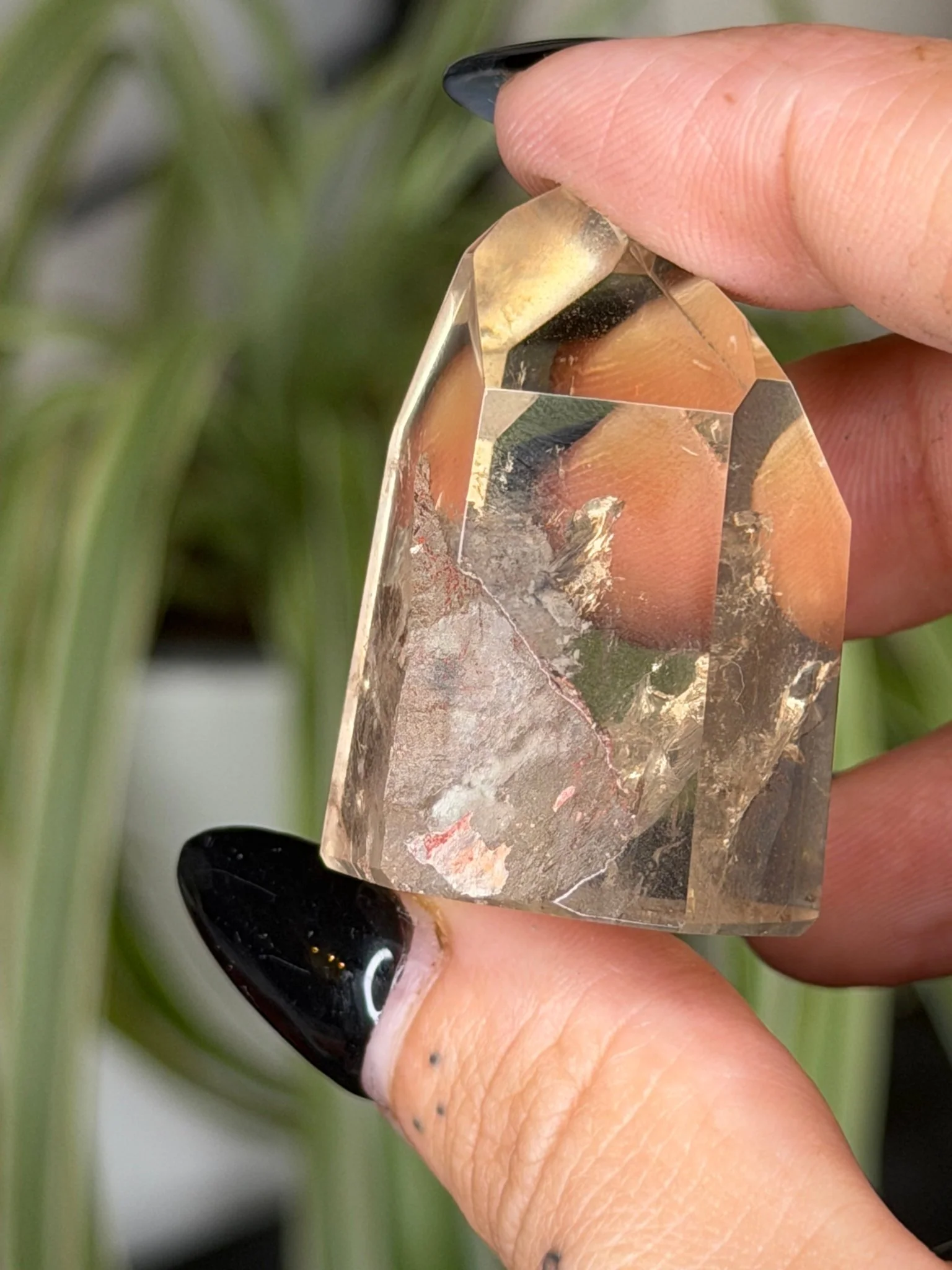 Mini Natural Brazilian Champagne Citrine Tower | 29g