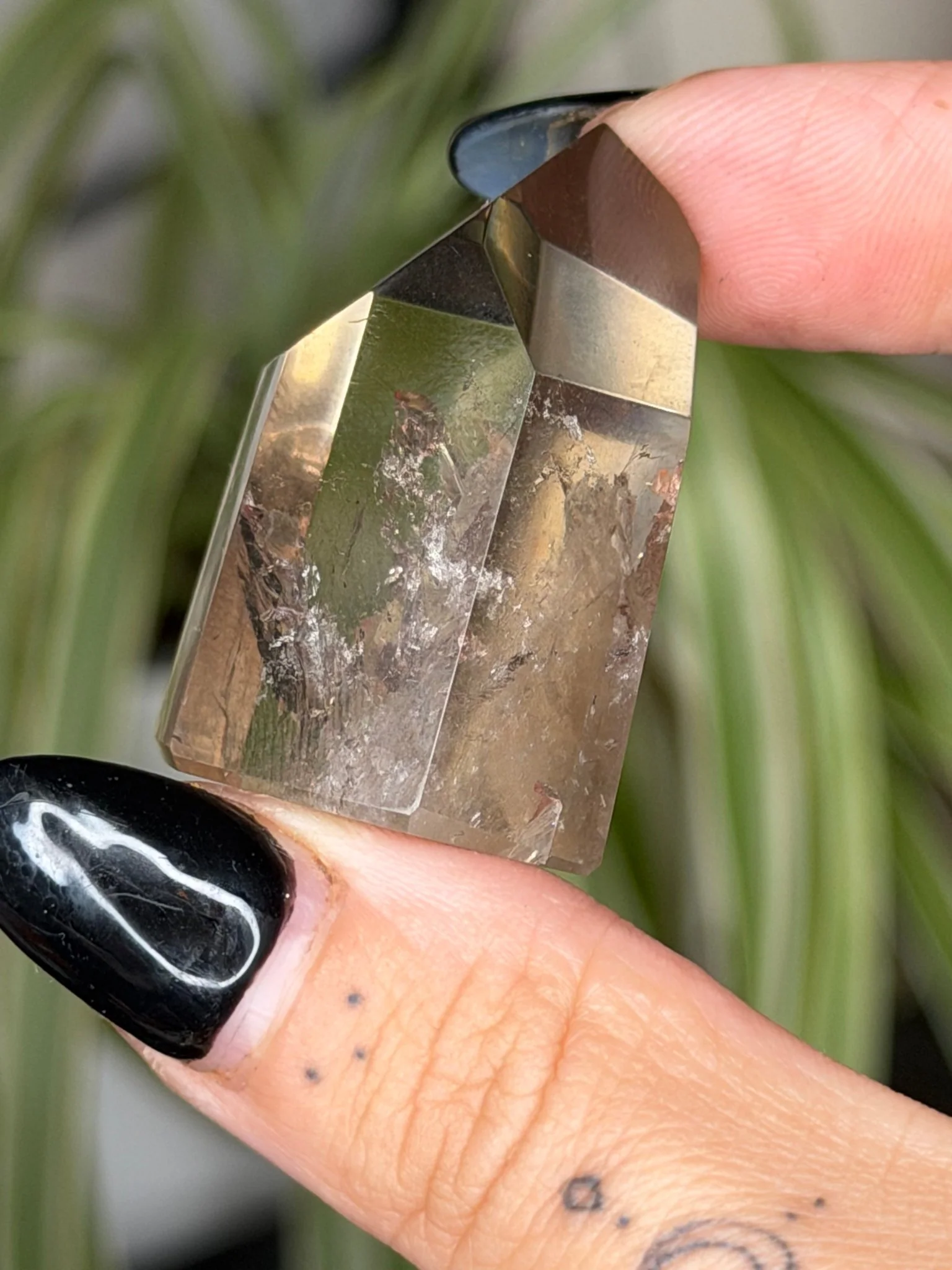 Mini Natural Brazilian Champagne Citrine Tower | 29g