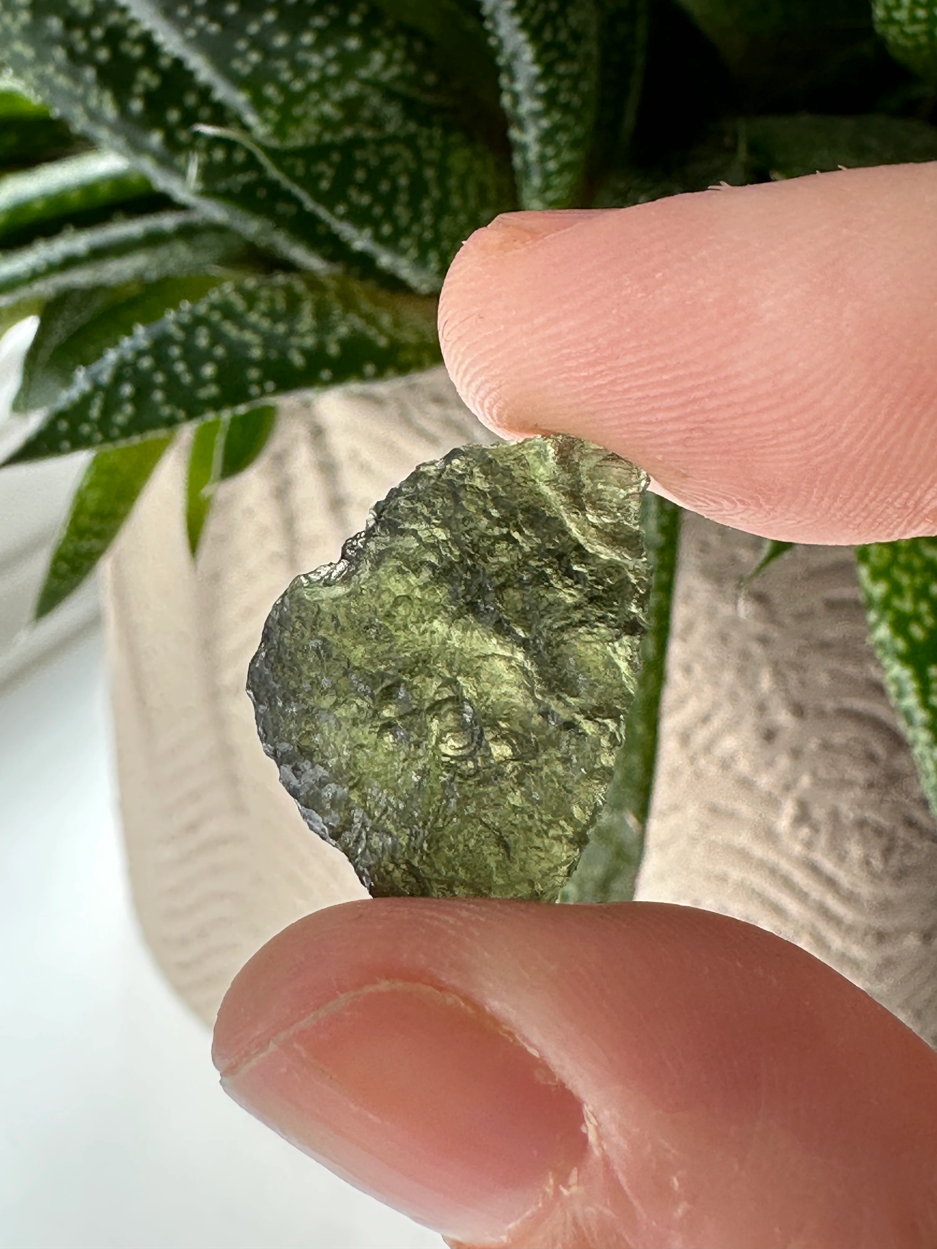 Moldavite Tektite - Museum Grade |  2.2 g