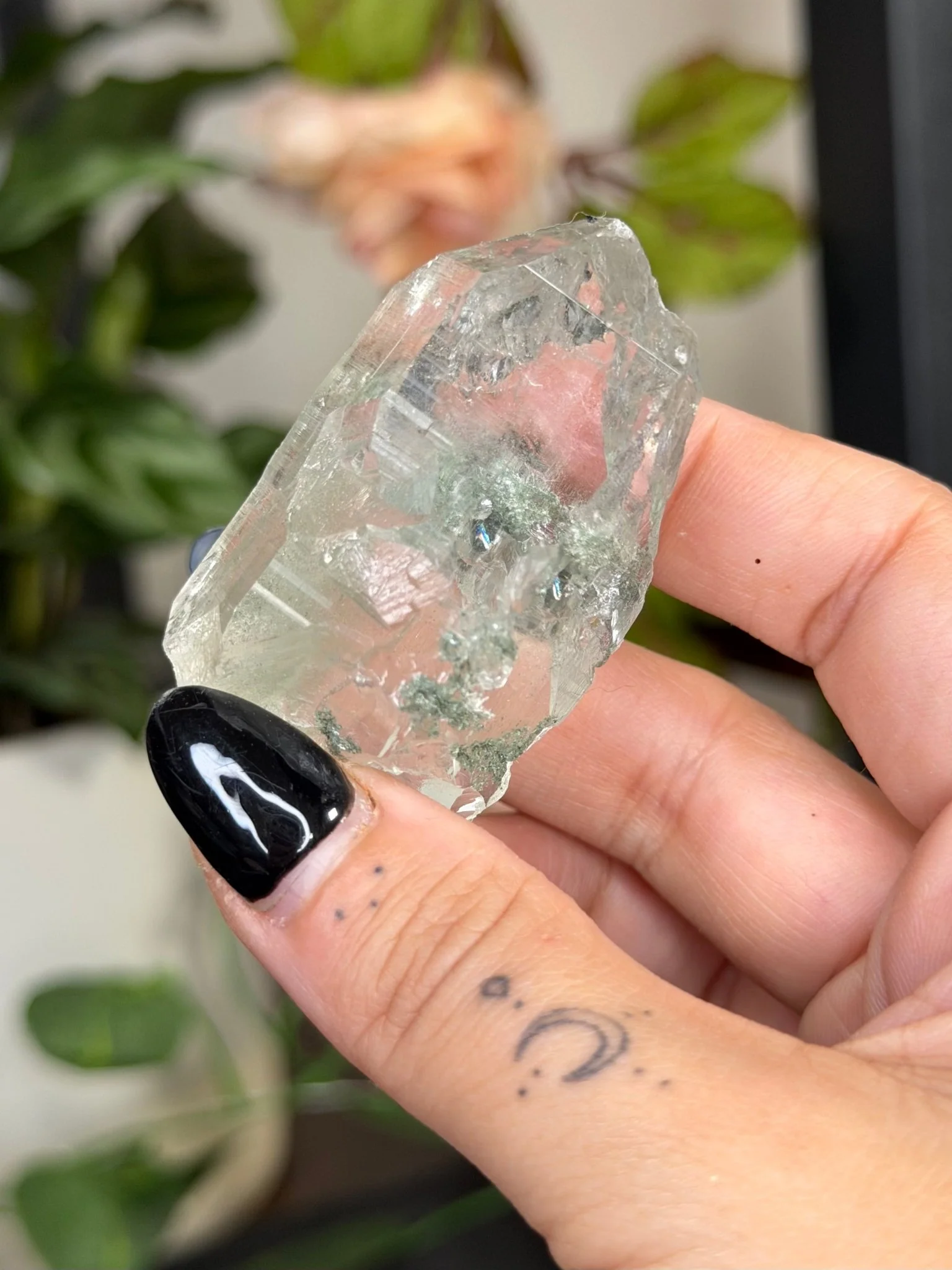 High Quality Himalayan Quartz with Chlorite Point | 49g