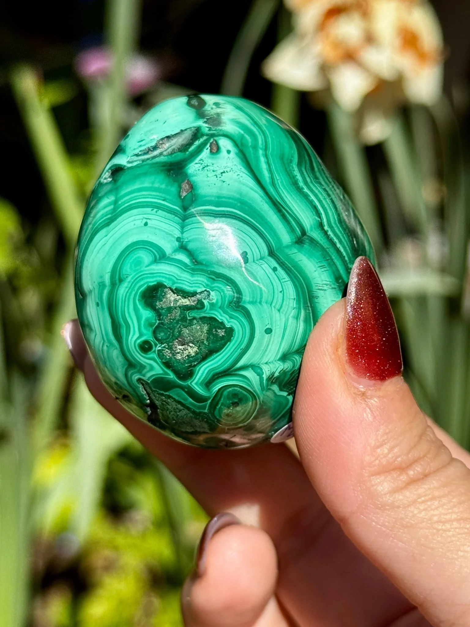 Malachite egg | 170g