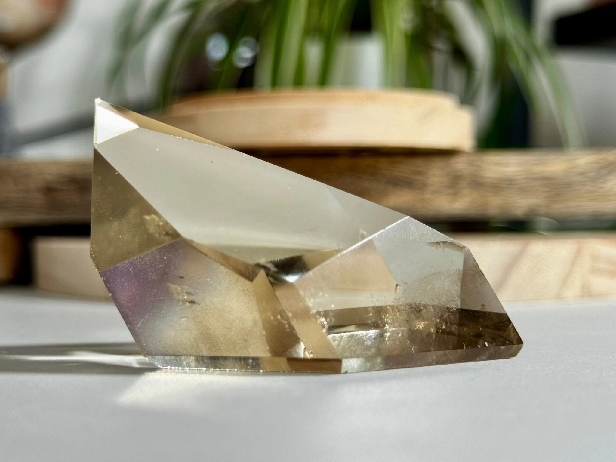 100% High Quality Natural Brazilian Champagne Citrine Free Form (Polished) | 110g