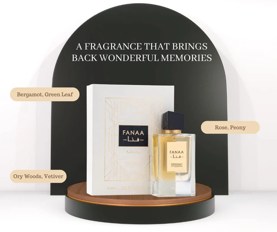 Fanaa Glance for Women EDP - Eau De Parfum 100ml(3.4 oz) with Magnetic Gift Box Perfect For Gifting | By Intense Elite