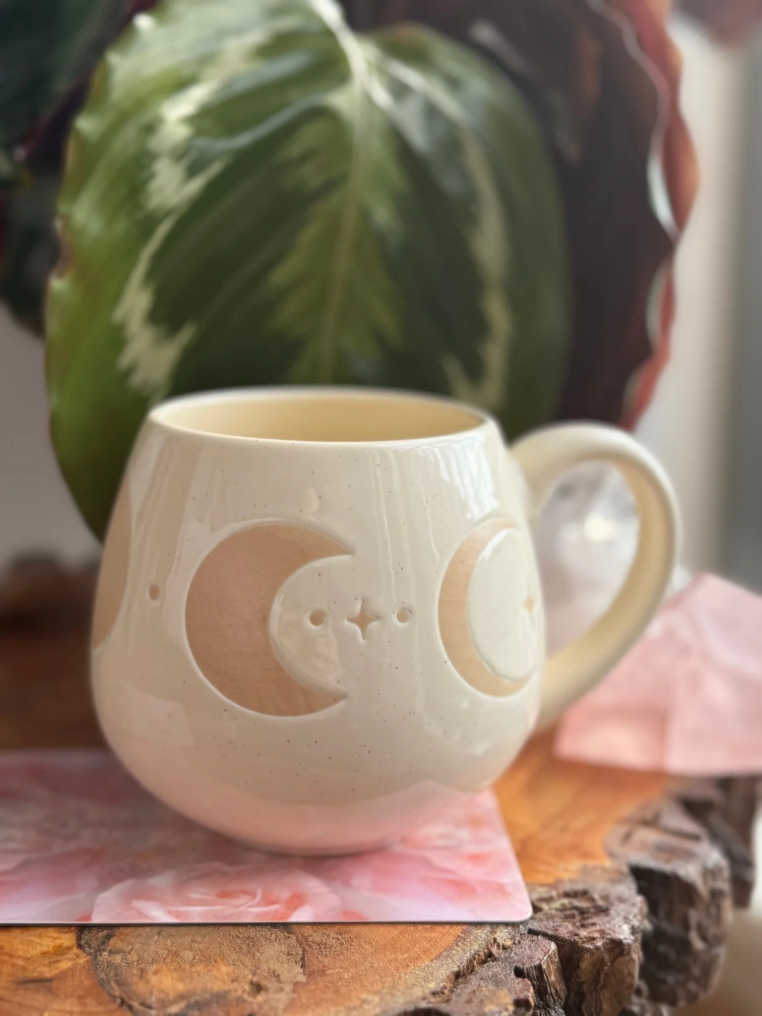 Moon phases mug