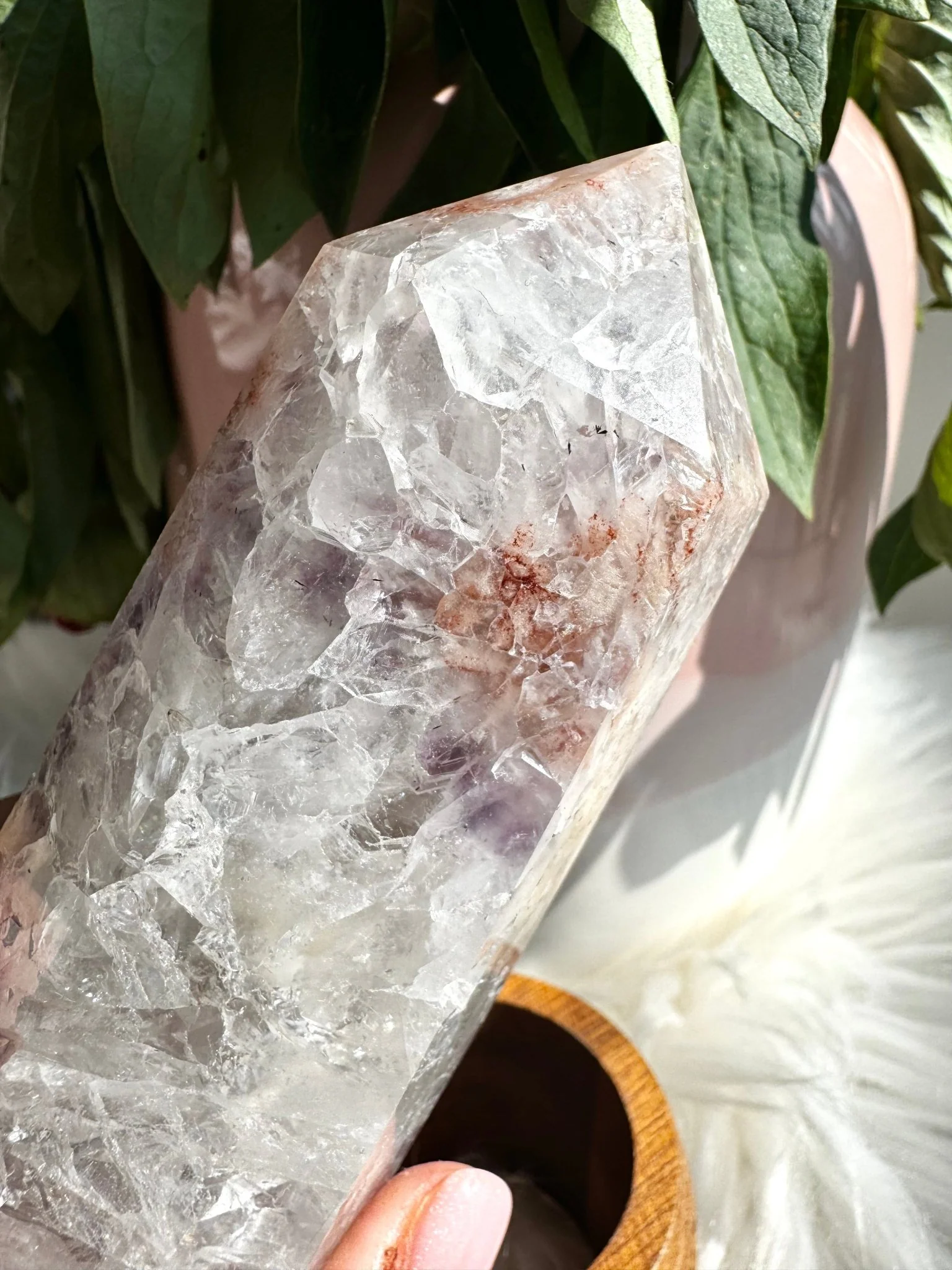 A+ Quality Pink Amethyst Tower  | 341g