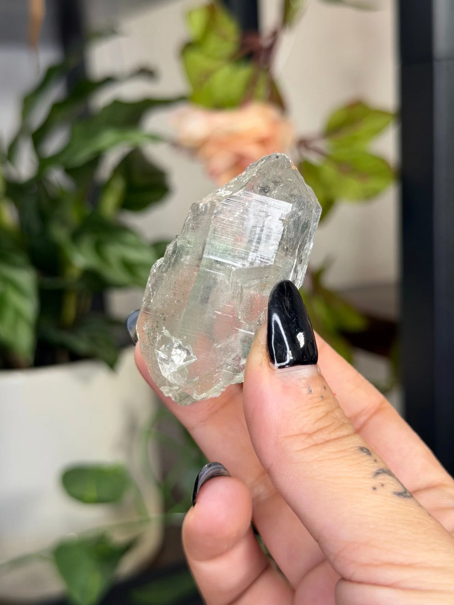 High Quality Himalayan Quartz with Chlorite Point | 49g