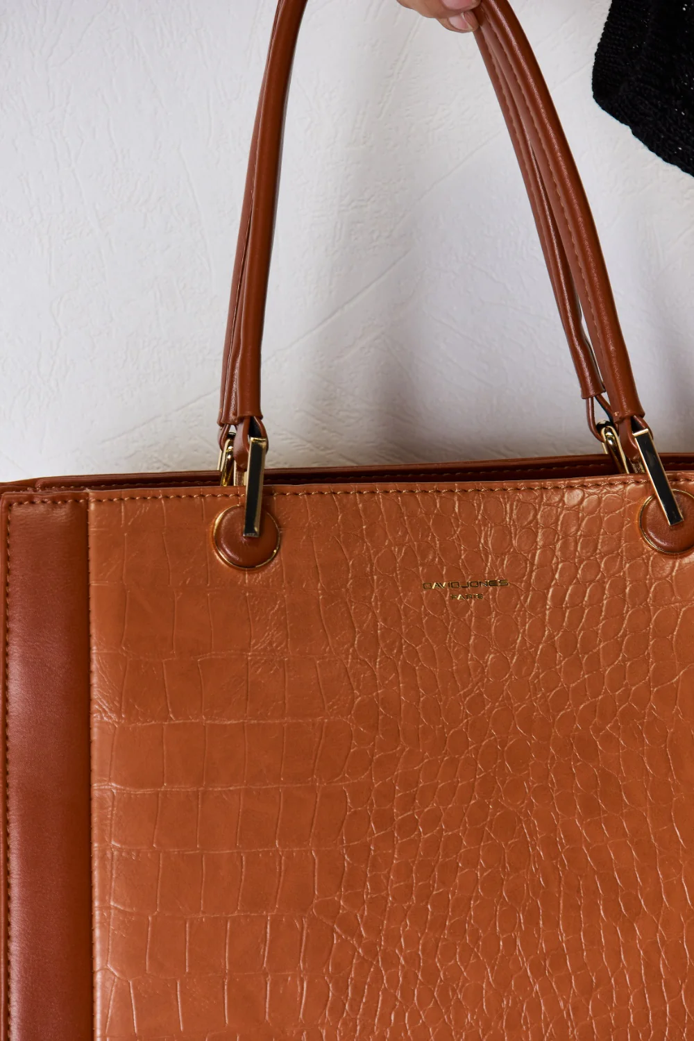 Texture Leather Handbag