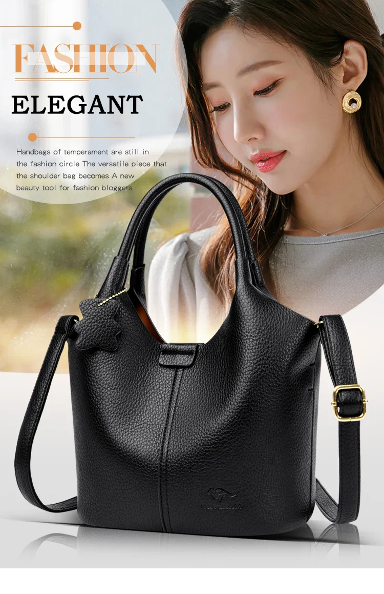 Soft Leather Luxury Handbag �C Everyday Elegance with Premium Texture