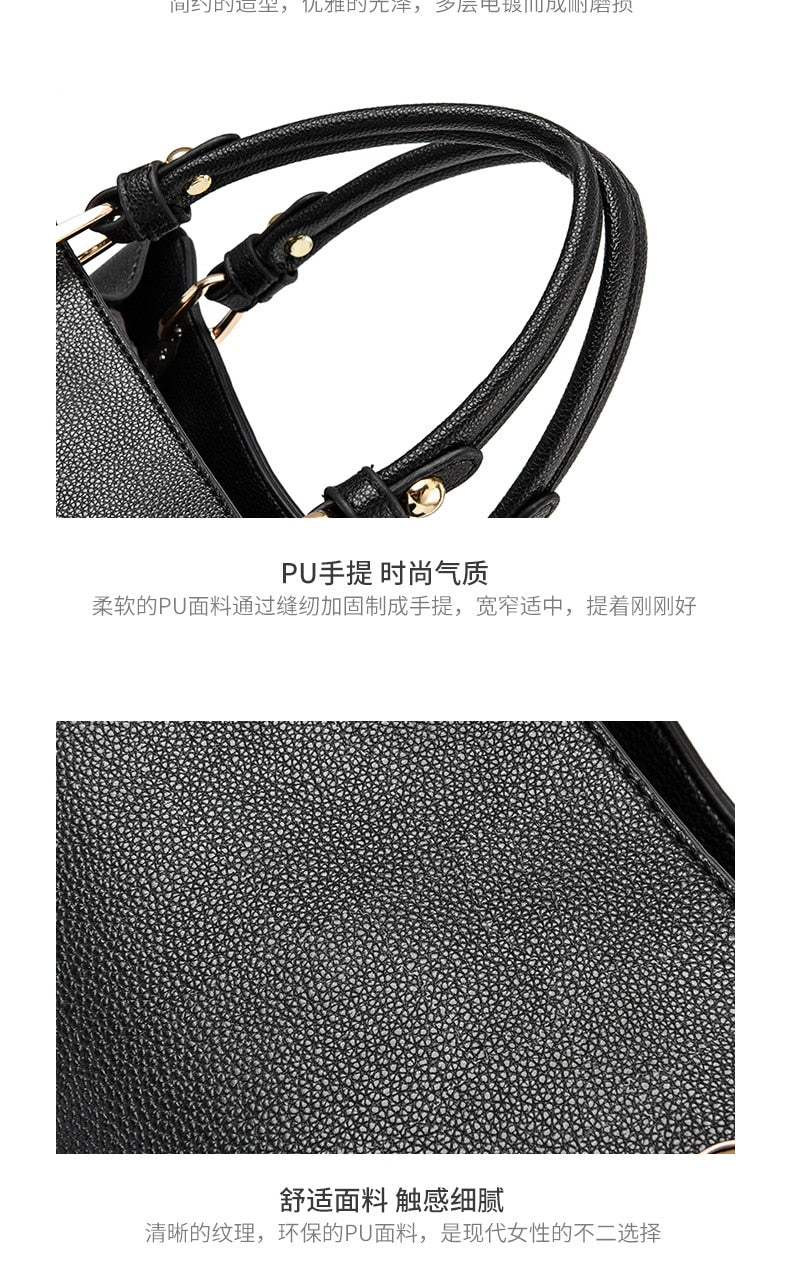 Large Capacity Shoulder Bag with Adjustable Crossbody Strap �C Everyday Utility Meets Effortless Style