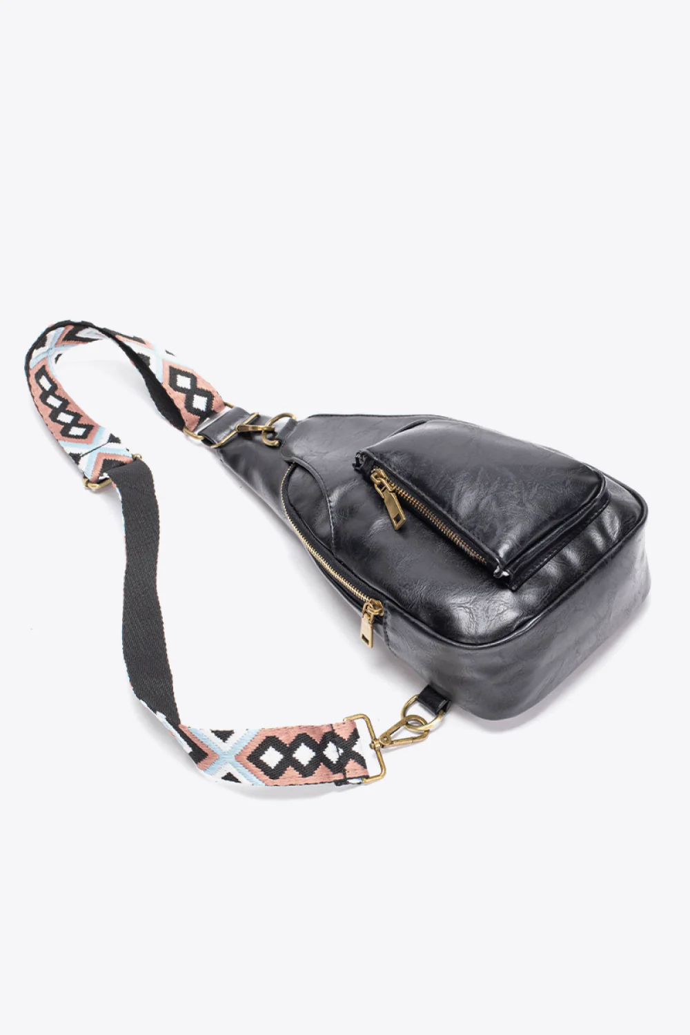 Faux Leather Crossbody Sling Bag �C Sleek, Lightweight & Versatile