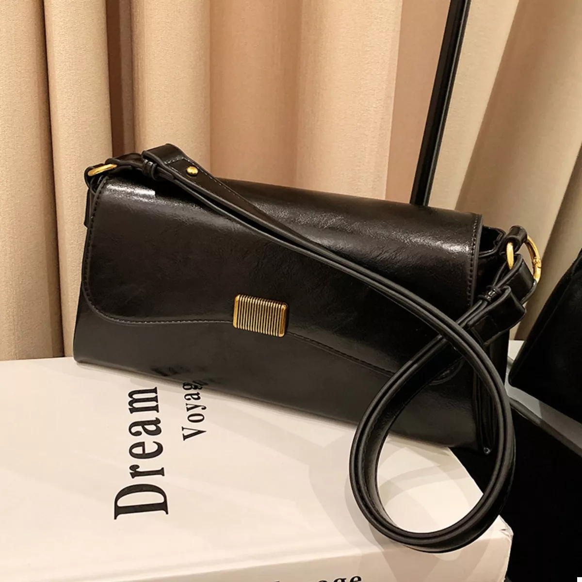 PU Leather Shoulder Bag