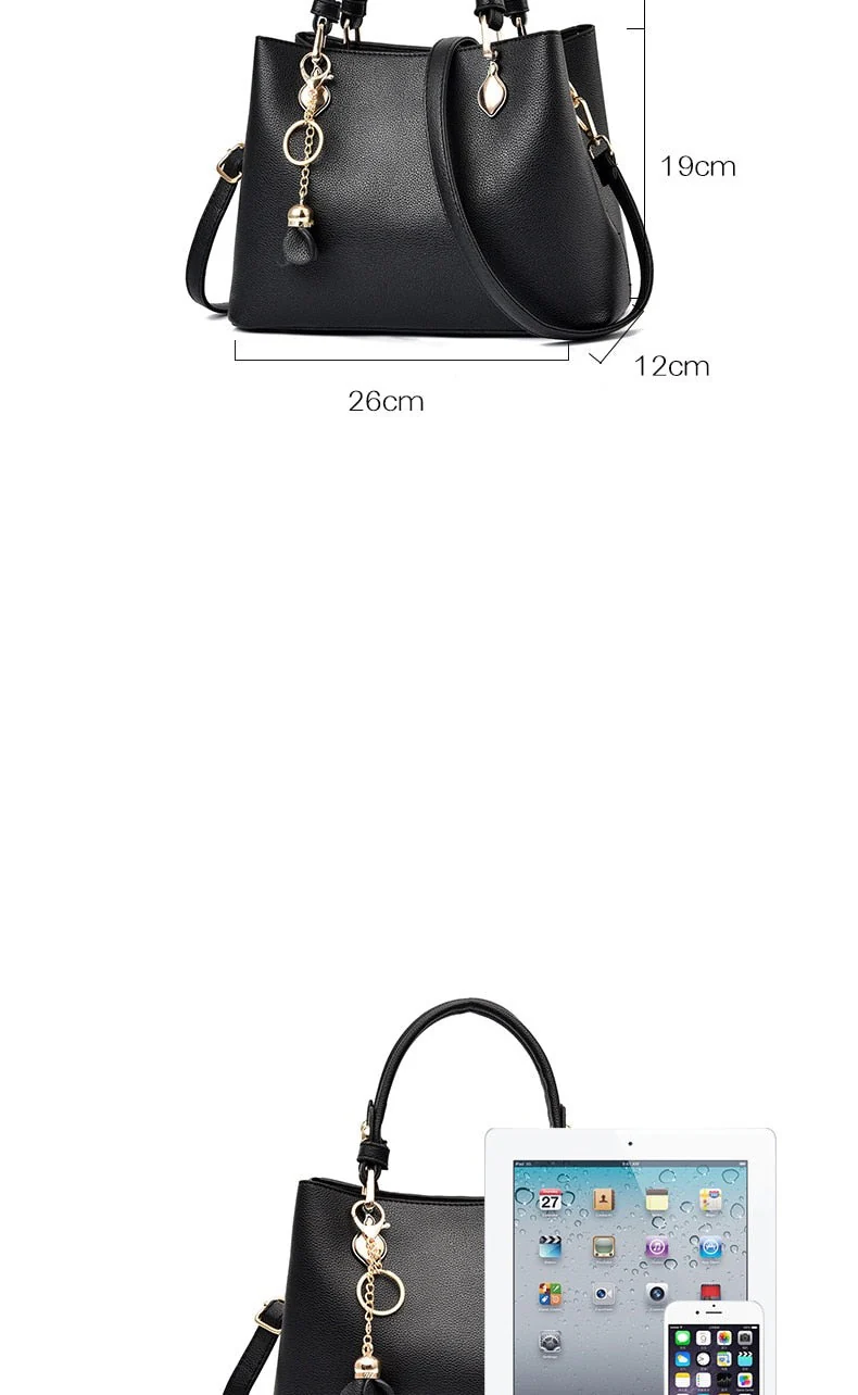 Large Capacity Shoulder Bag with Adjustable Crossbody Strap �C Everyday Utility Meets Effortless Style