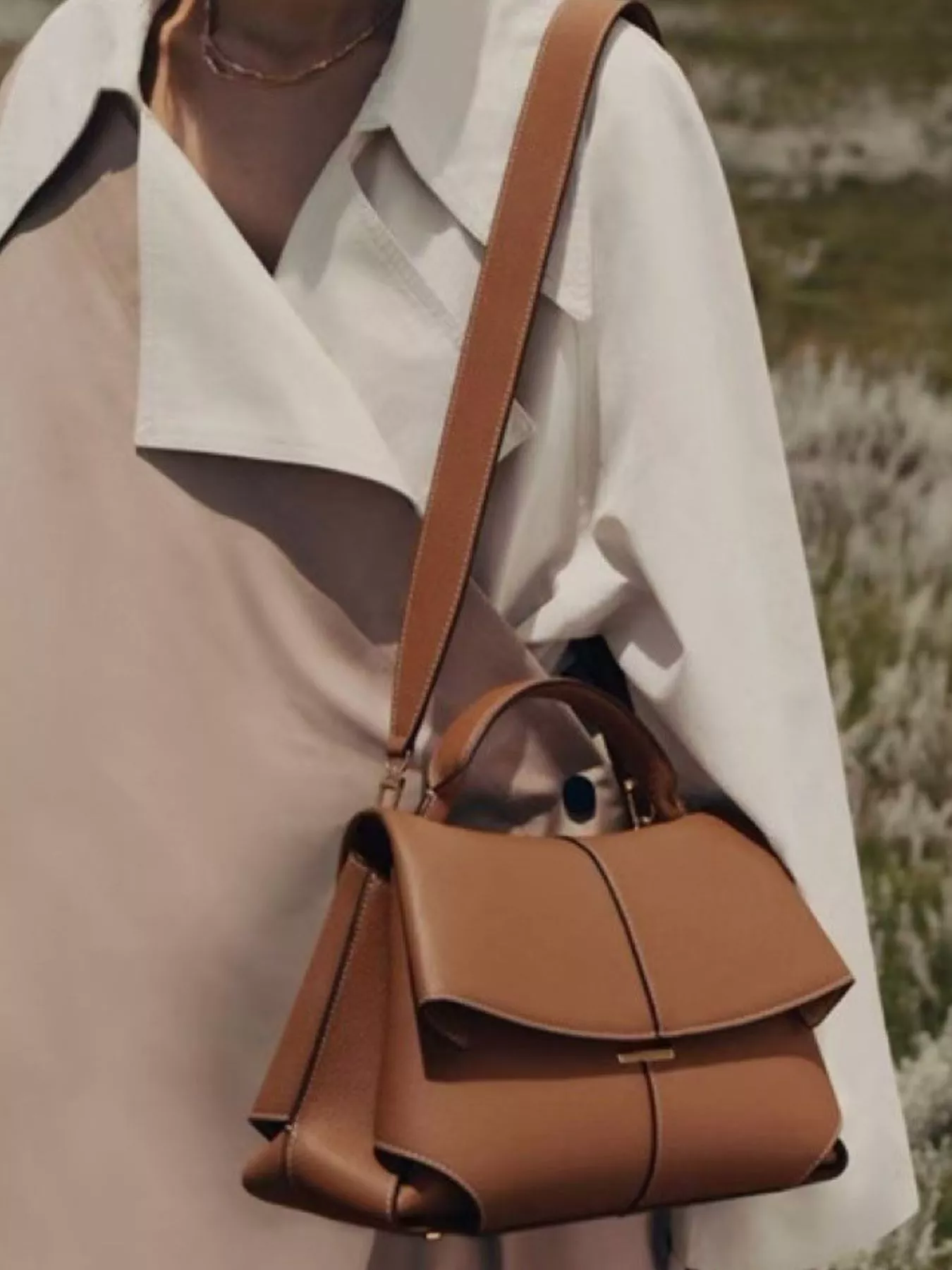 Top Handle Crossbody Bag