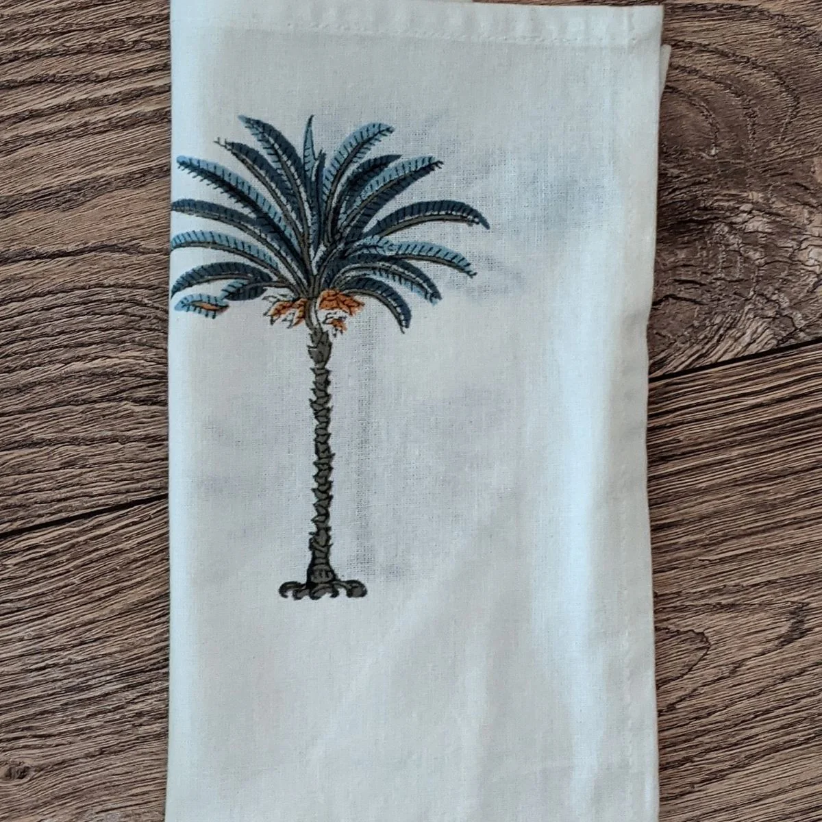 Blue Palms Napkins