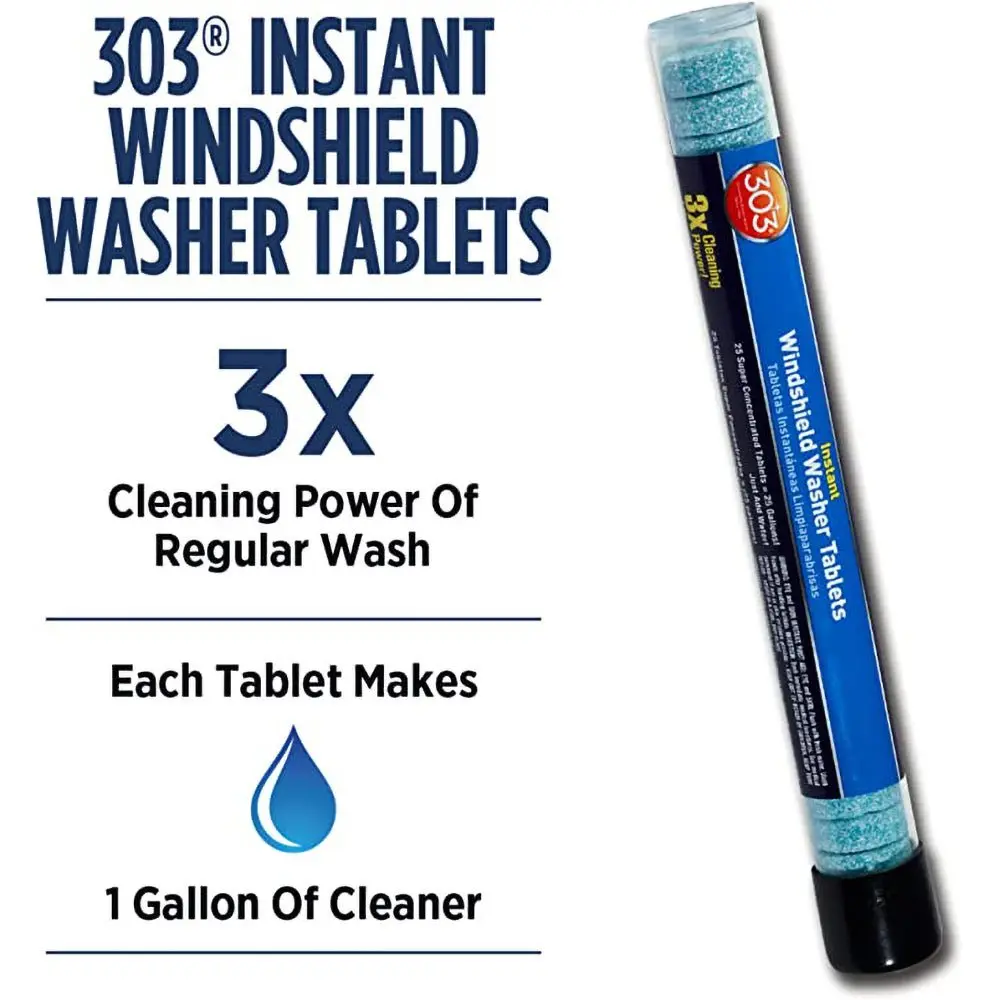 303 Instant Windscreen Washer Tablets (25 pk)