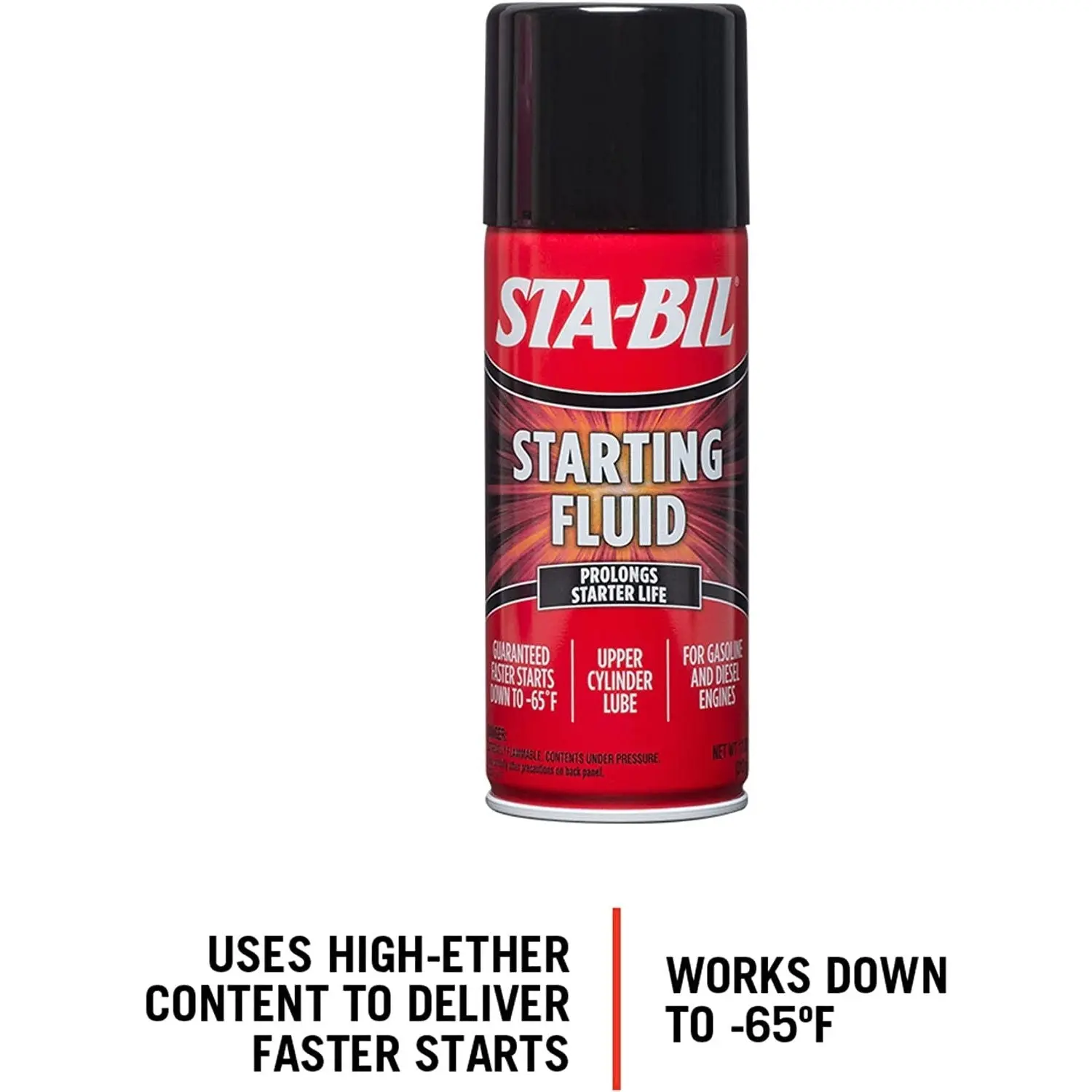 STA-BIL Hi-Temp Starting Fluid Aerosol