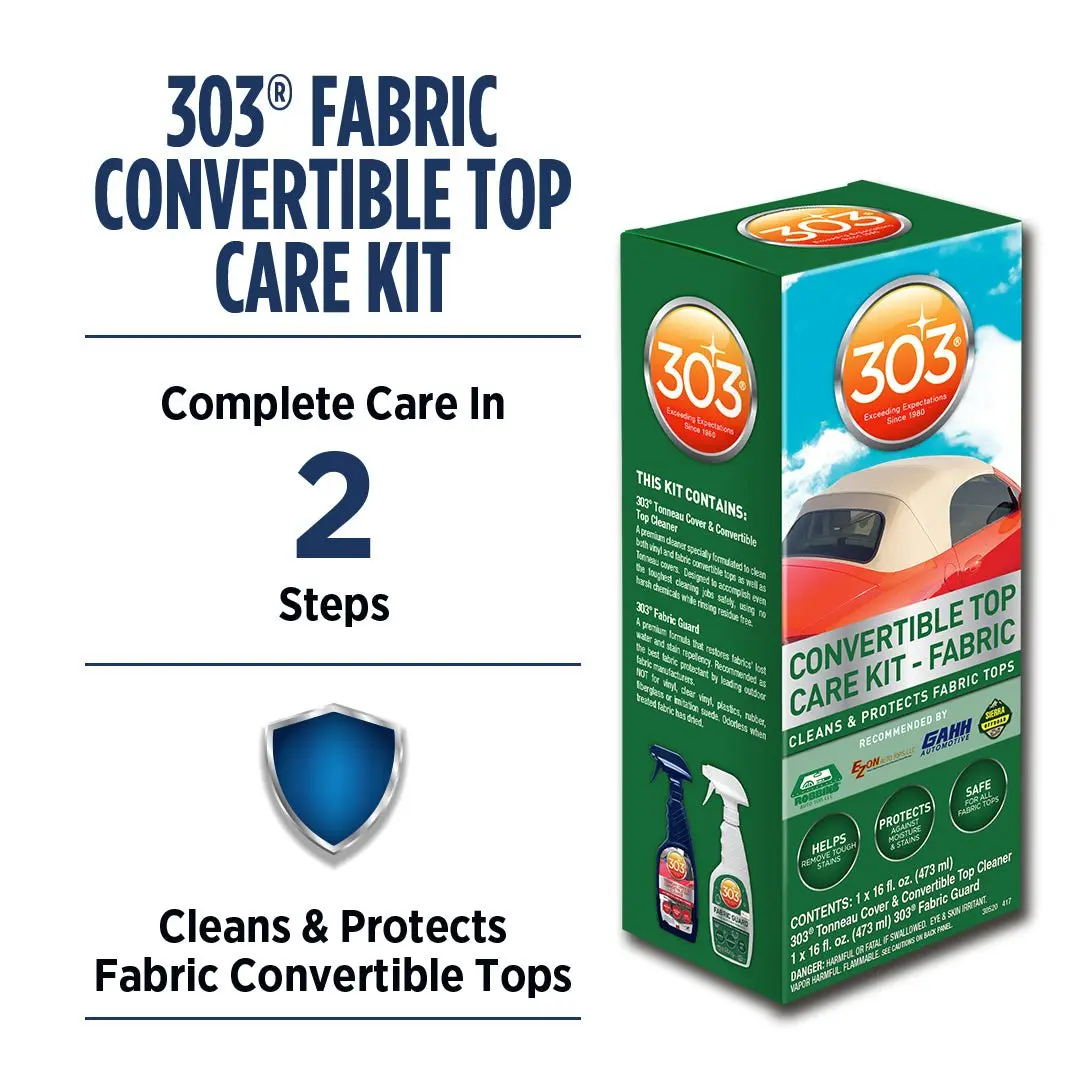 303 Fabric Convertible Top Care Kit