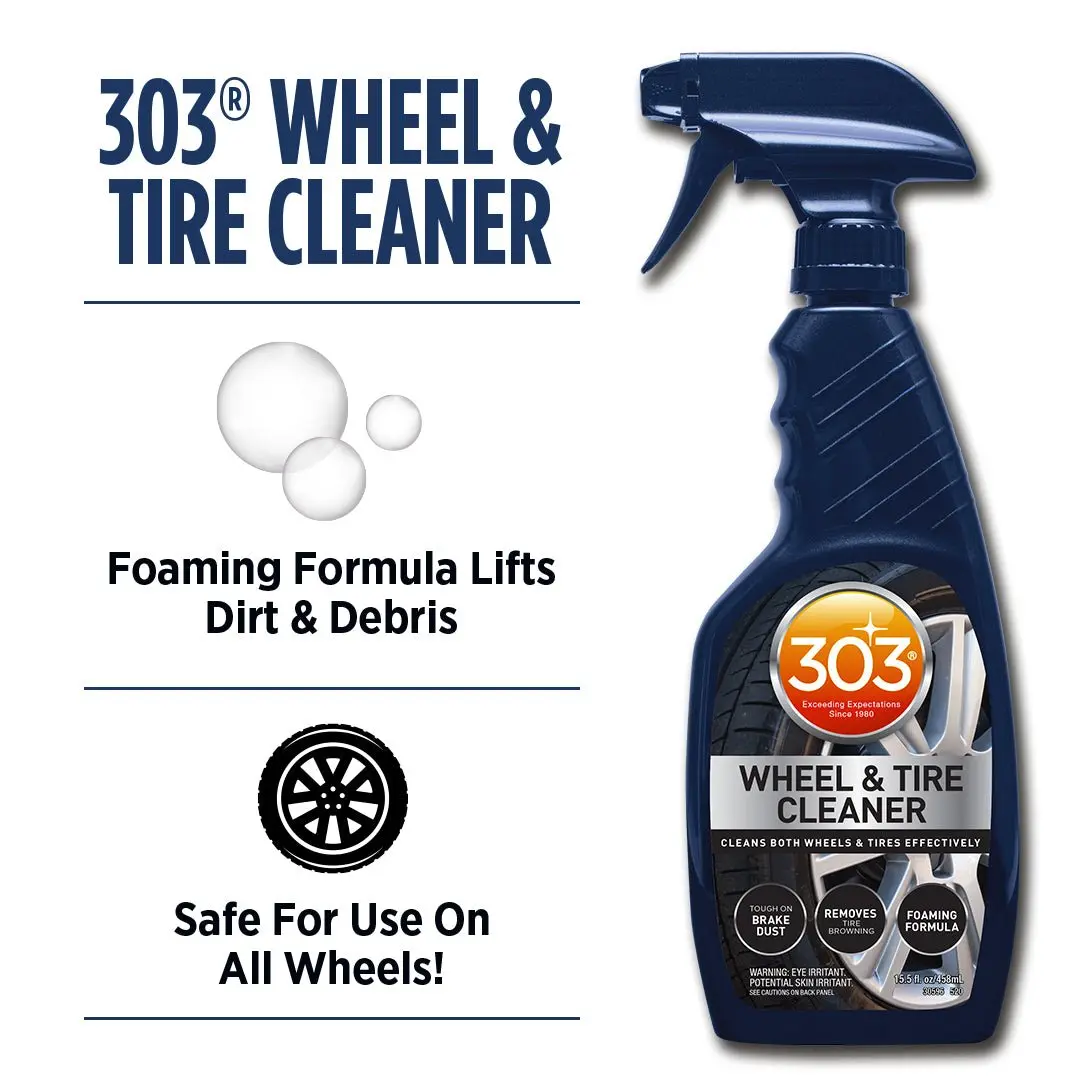 303 Auto Wheel & Tyre Cleaner (16oz/ 473ml)