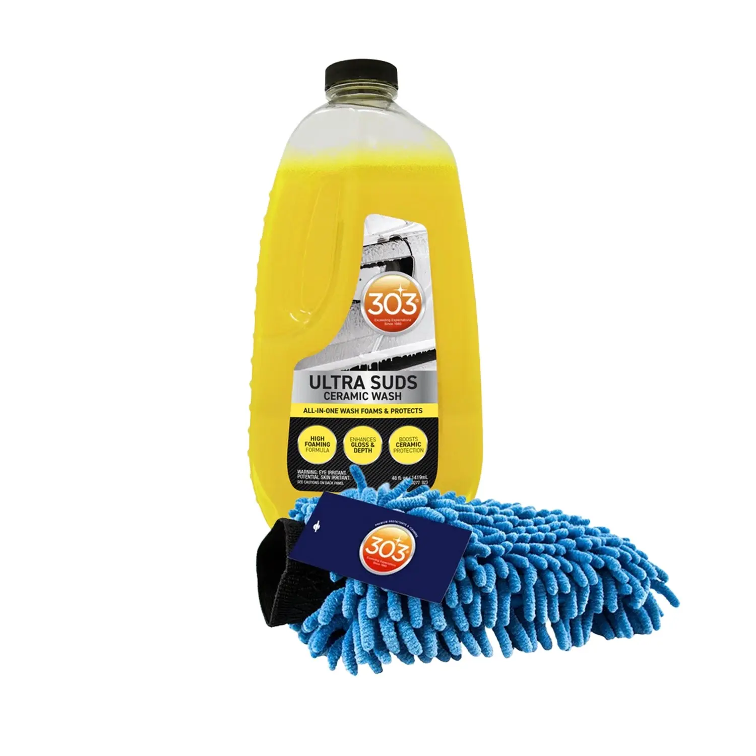 Ultra Suds & Wash Mitt Bundle