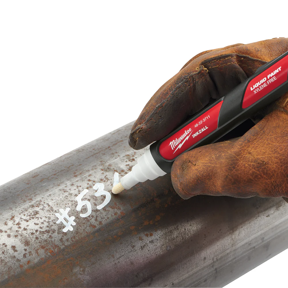 Marcador Liquido color blanco INKZALL Milwaukee 48-22-3711