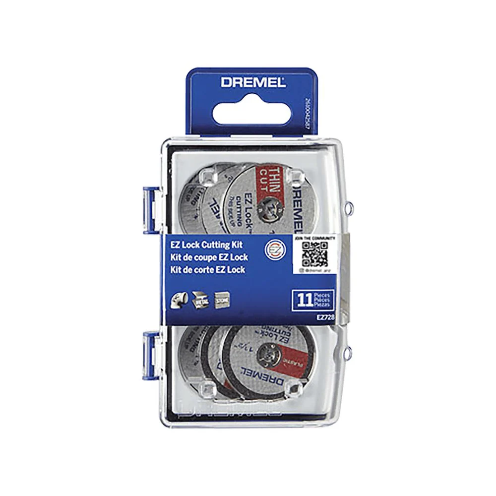Microjuego de 11 accesorios de corte EZ Lock Dremel 2615E728AB