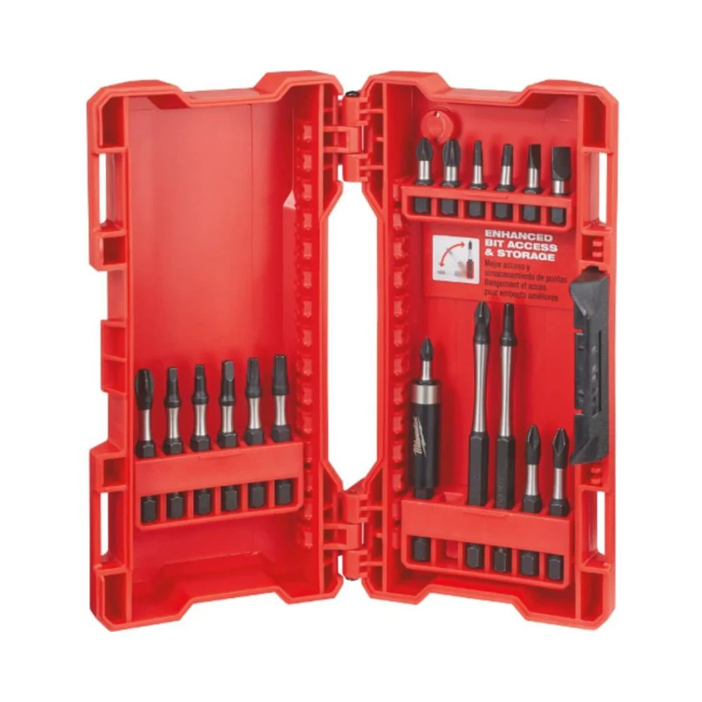 Juego De 18 Piezas Puntas Phillips Milwaukee 48-32-4403