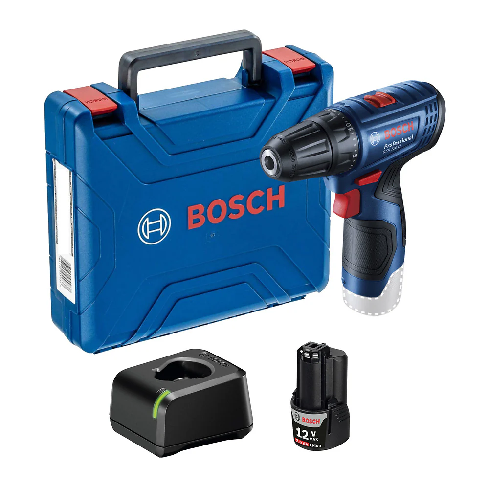 Taladro Atornillador Bosch GSR 120-LI, 12V 1 bater��a y malet��n
