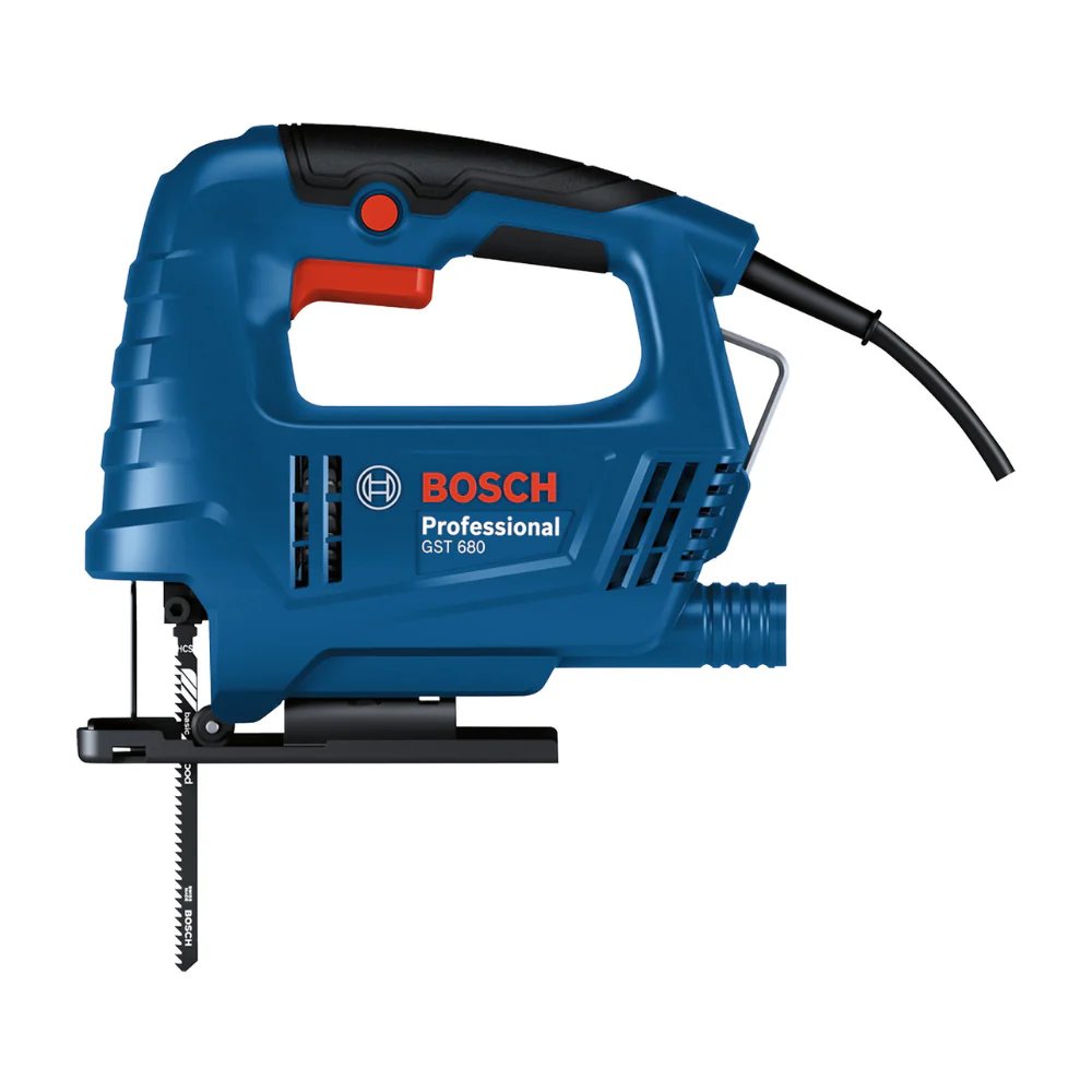 Sierra caladora Bosch GST 680 127V 500W con 1 hoja de corte