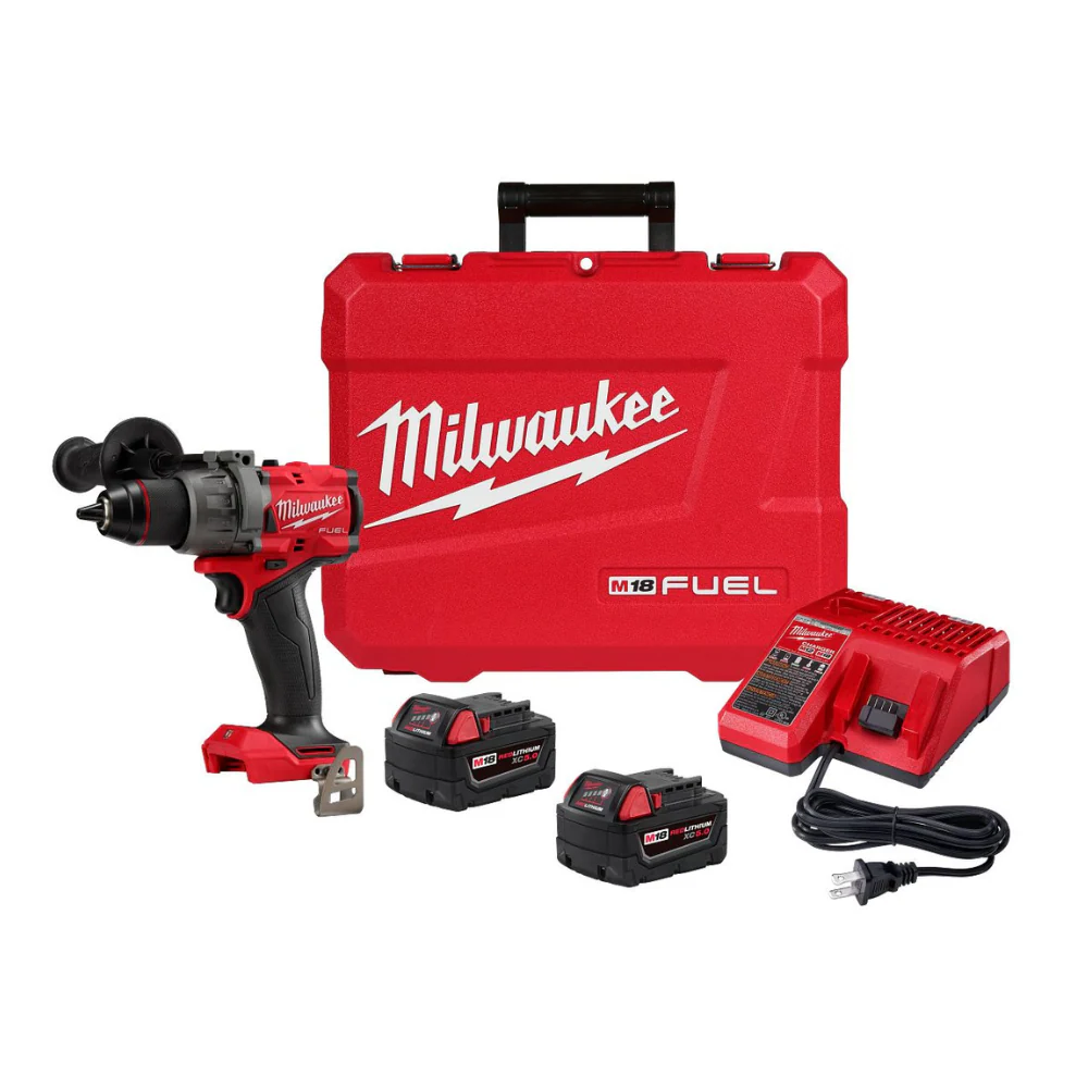 Juego de taladro percutor/atornillador de 1/2