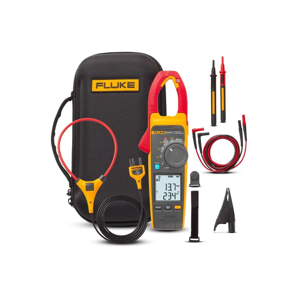 Pinza Amperimétrica 1,000A CA/CC  Fluke 378 FC