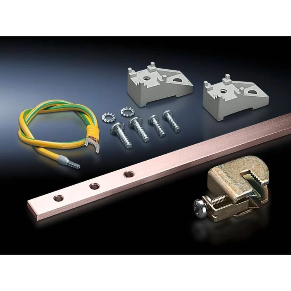 Gu��a de puesta a tierra, vertical para VX, VX IT Rittal 7542.000