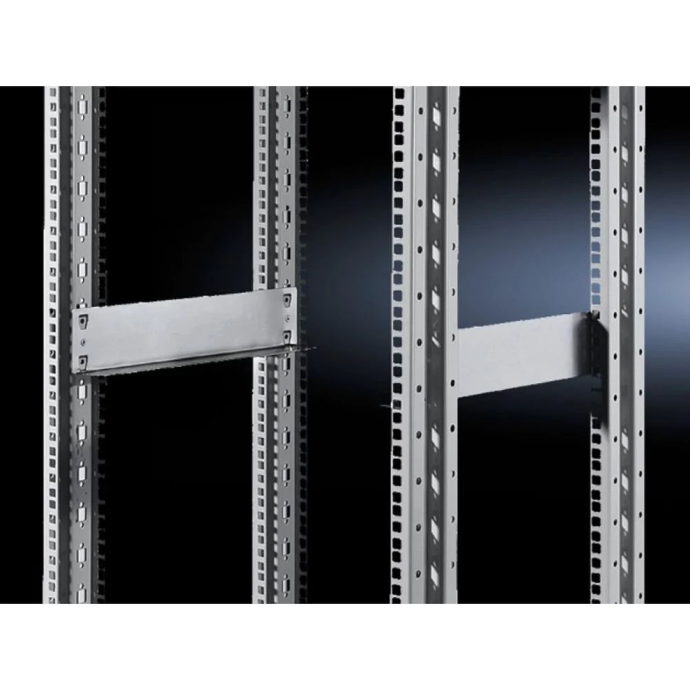 Gu��a deslizante, 2 UA, montaje fijo, continuo para dos planos de fijaci��n de 482,6 mm (19