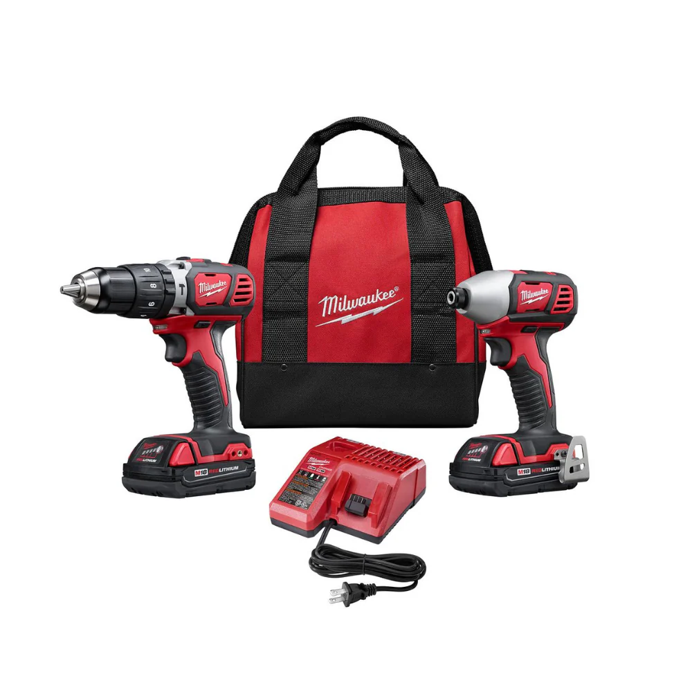 Kit Combinado Pistola de Impacto y Rotomartillo Milwaukee 2697-22CT
