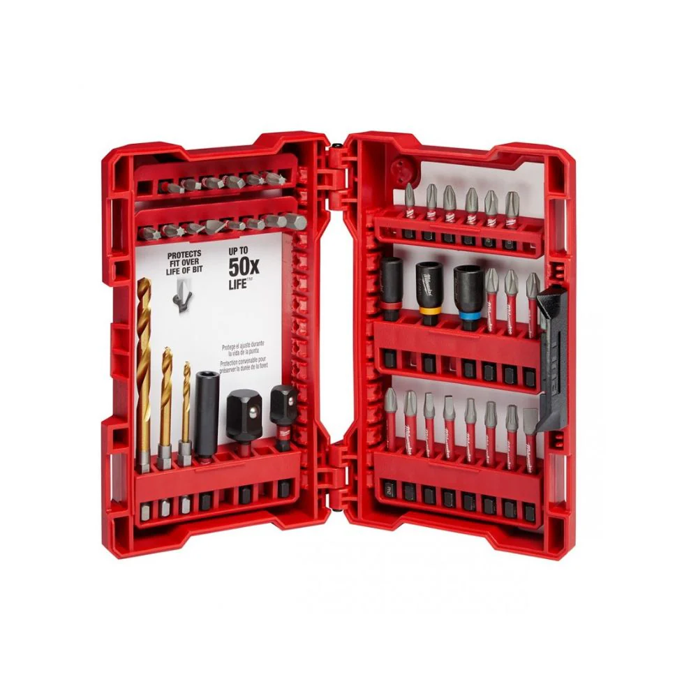 Estuche Puntas para Destornillador Shockwave Impact Duty Milwaukee 48-32-4006