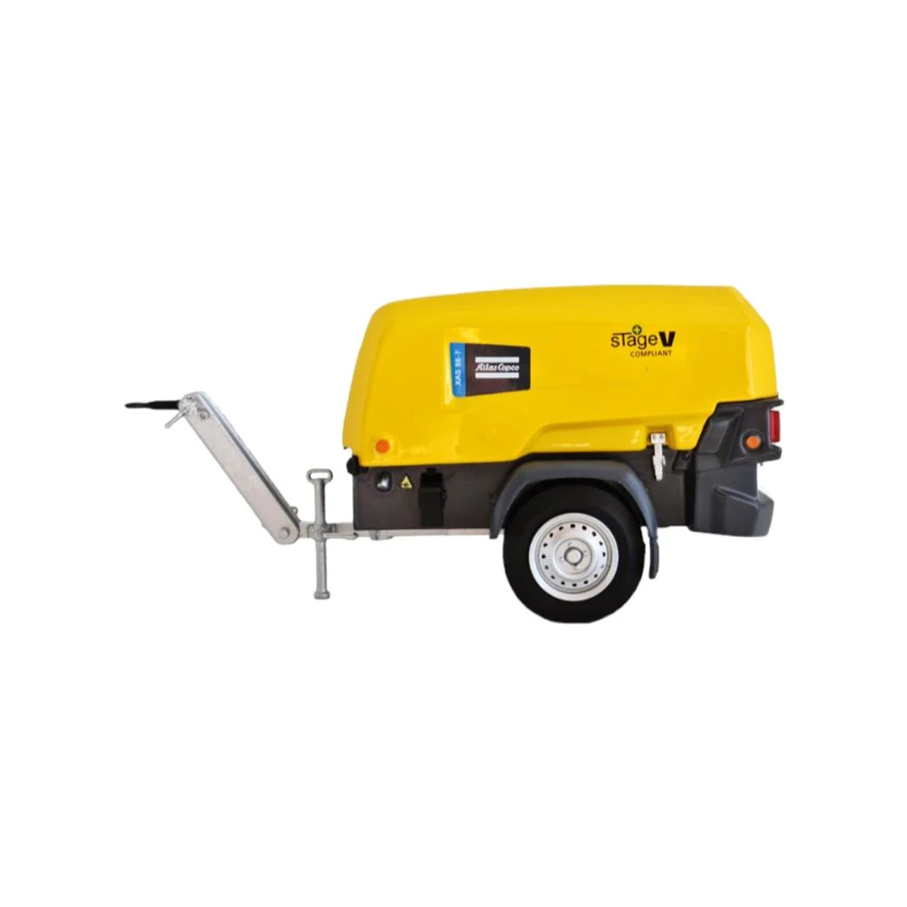 Compresor XAS88 motor Kubota Atlas Copco