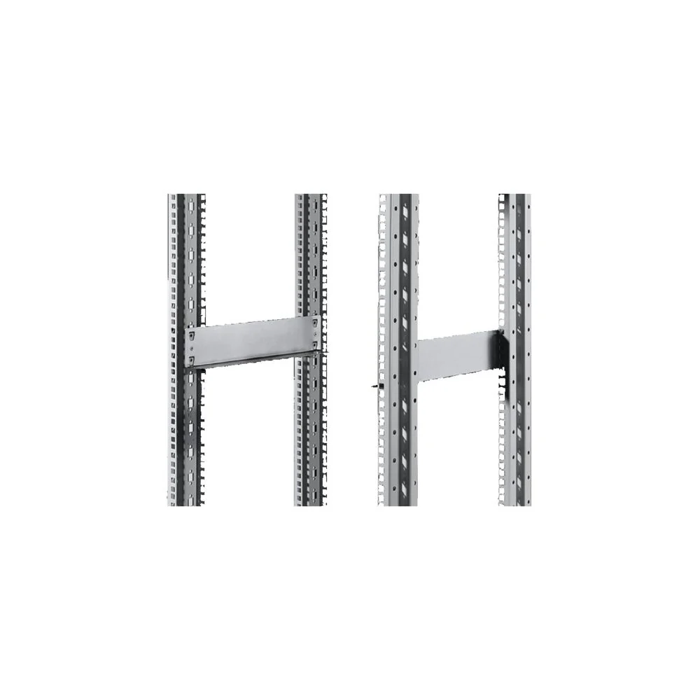 Gu��a deslizante, 2 UA, montaje fijo, continuo para dos planos de fijaci��n de 482,6 mm (19