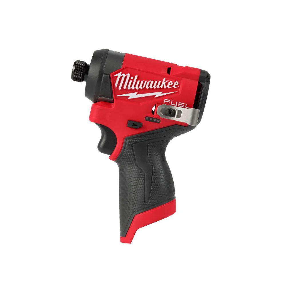 Destornillador de impacto hexagonal M12 de 1/4